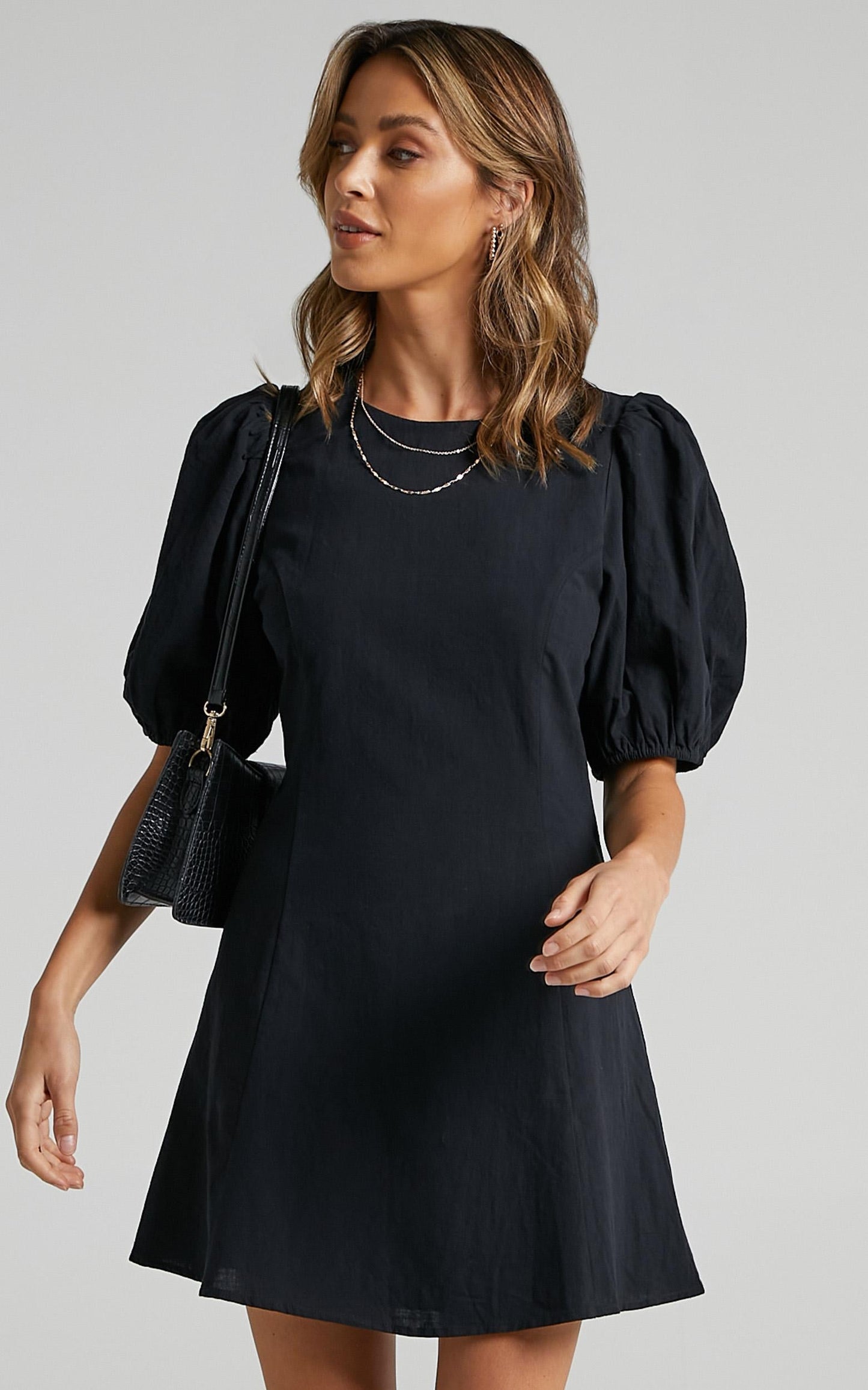 Bastina Dress in Black