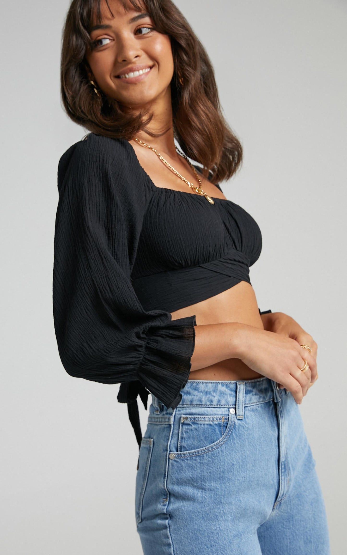 Fabrienne Top in Black