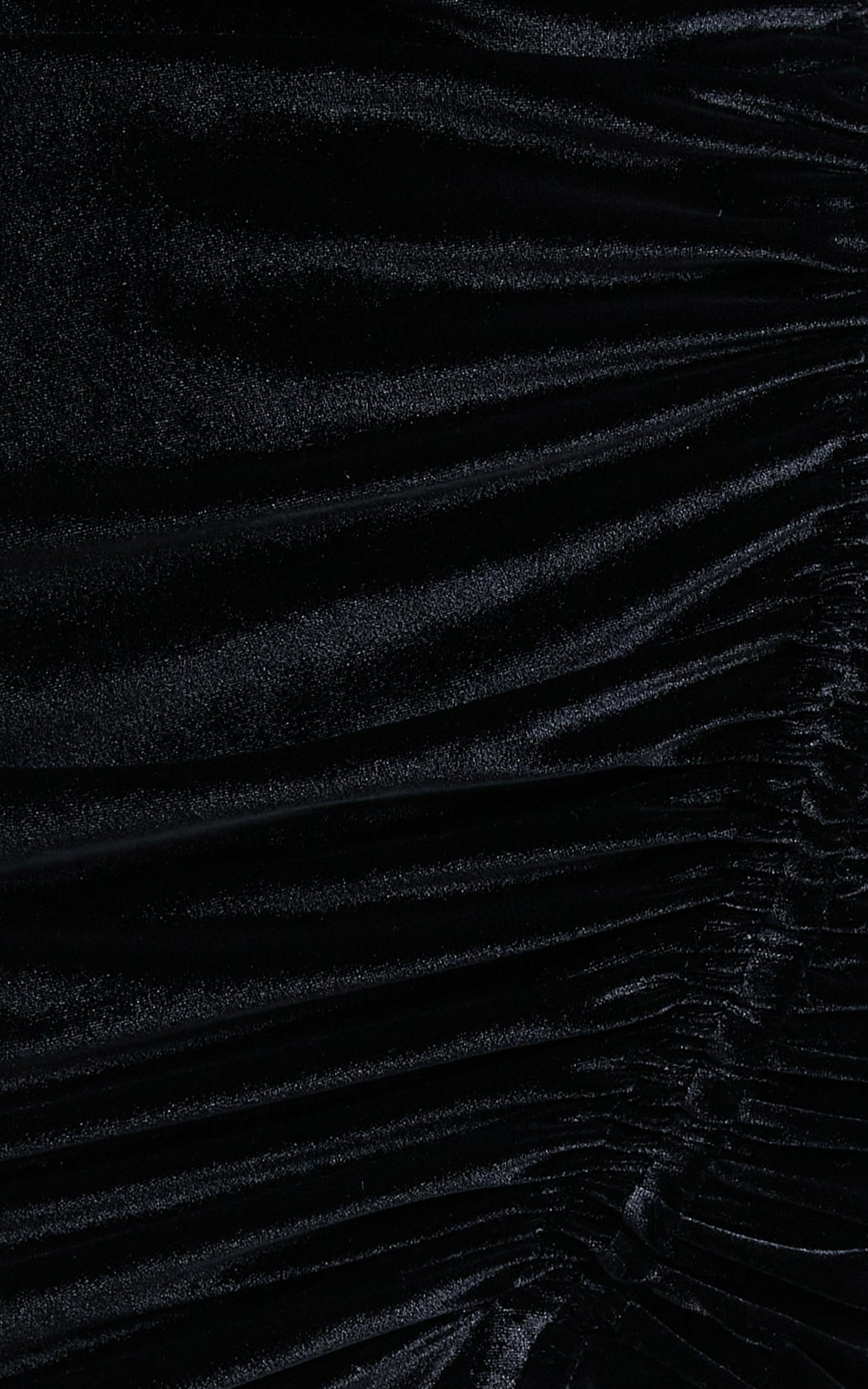 Beyond It Dress in Black Velvet