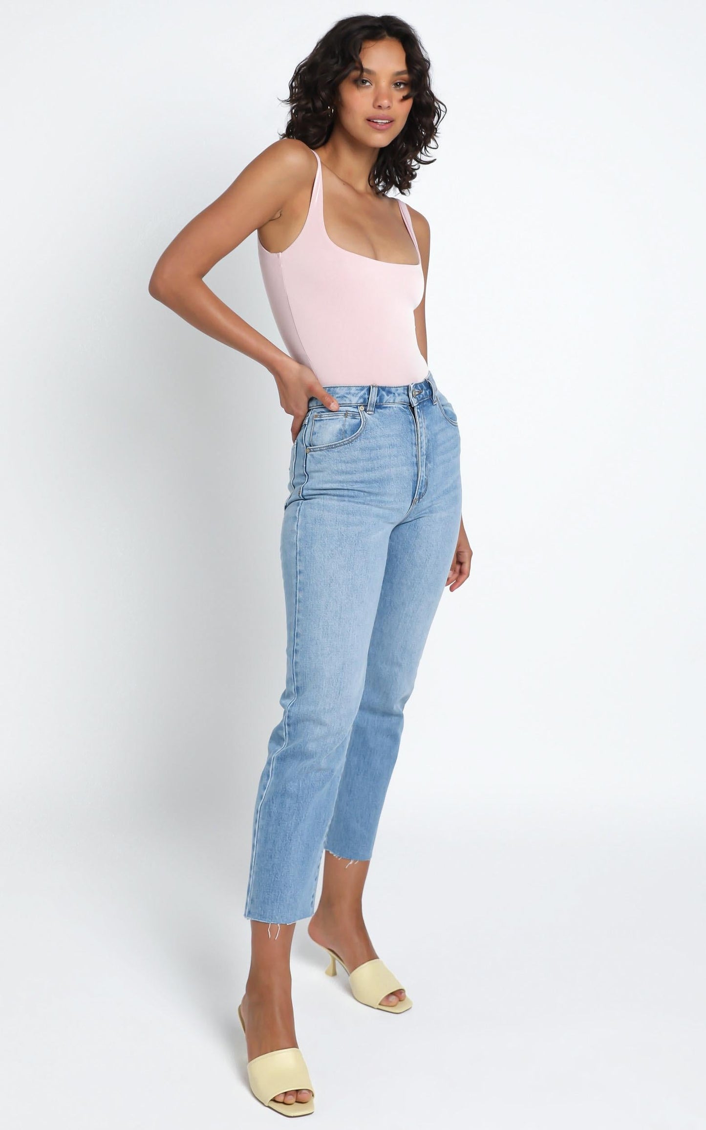 Blake Bodysuit in Blush