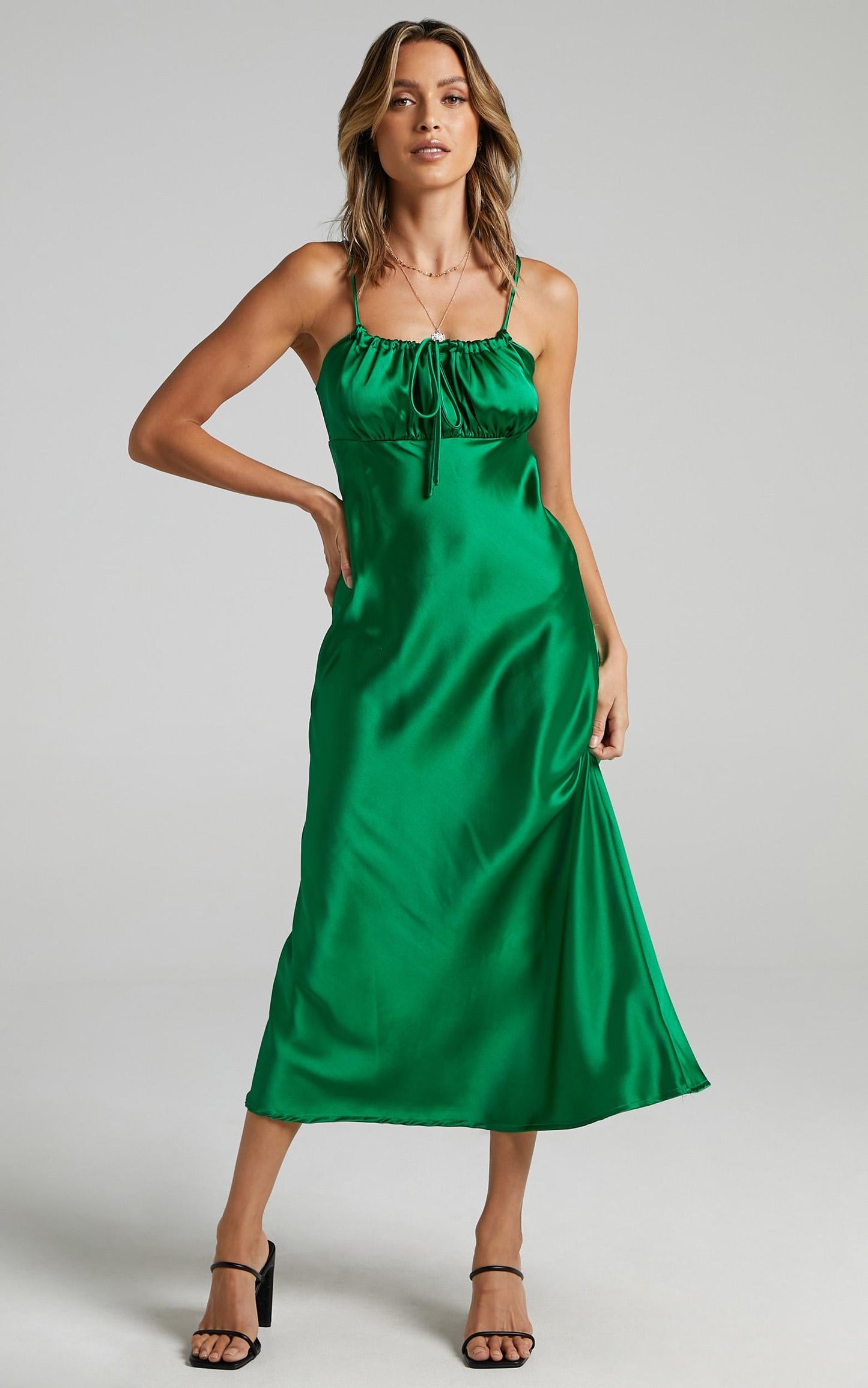 Blakely Dress in Green