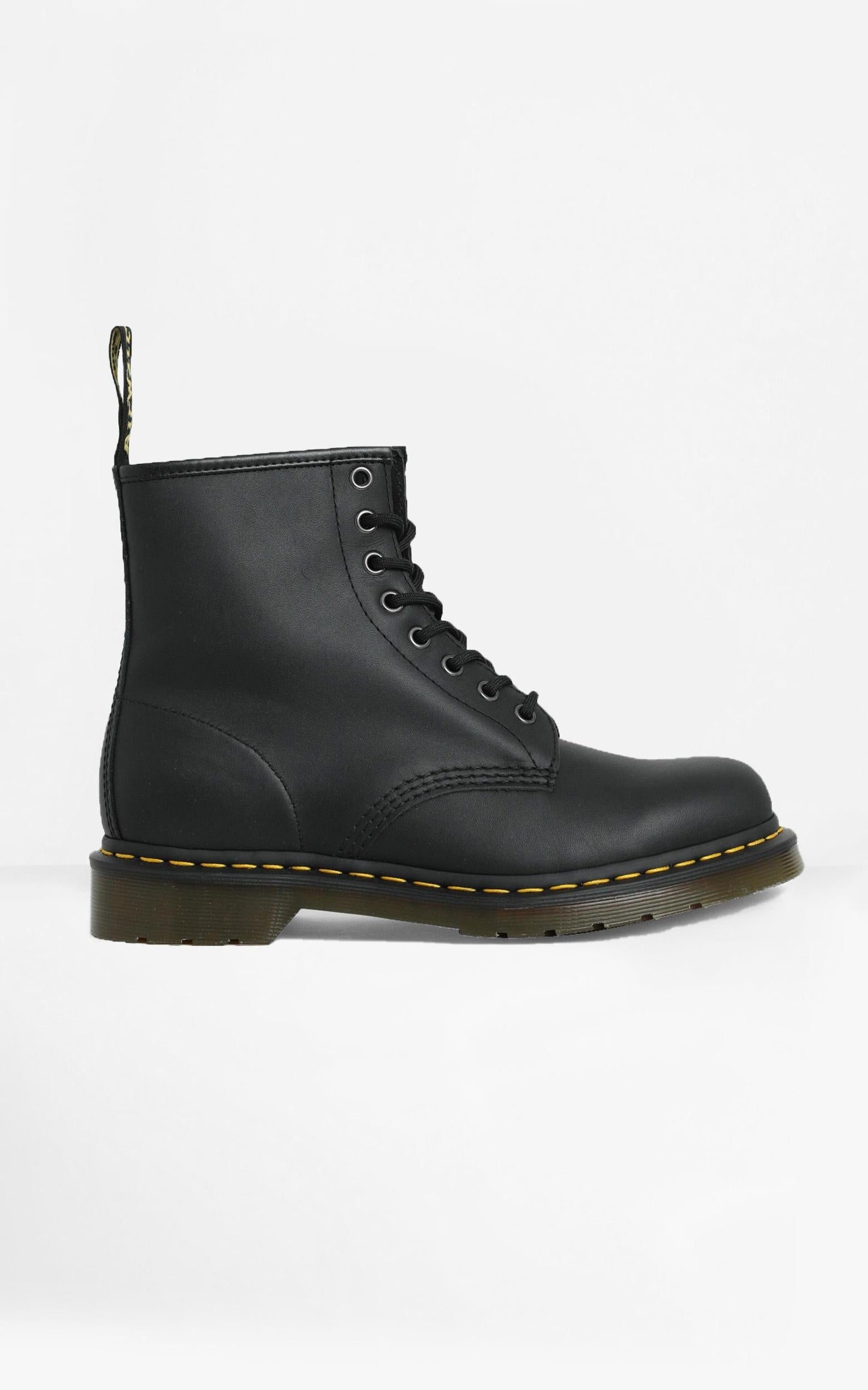 Dr. Martens - 1460 Nappa 8 Eye Boot in Black Nappa