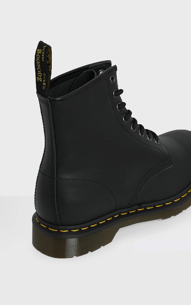 Dr. Martens - 1460 Nappa 8 Eye Boot in Black Nappa