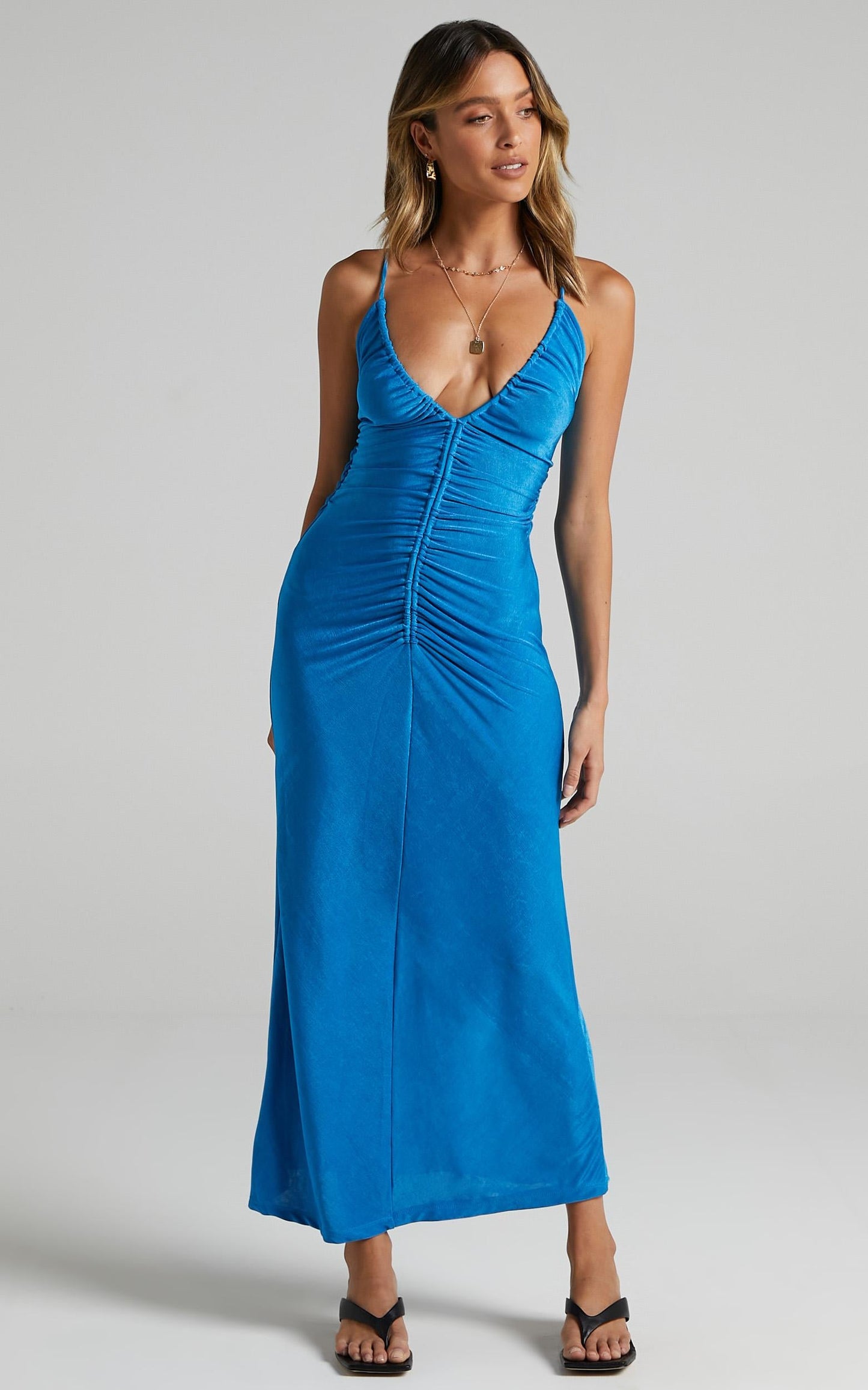 Yassie Dress in Blue