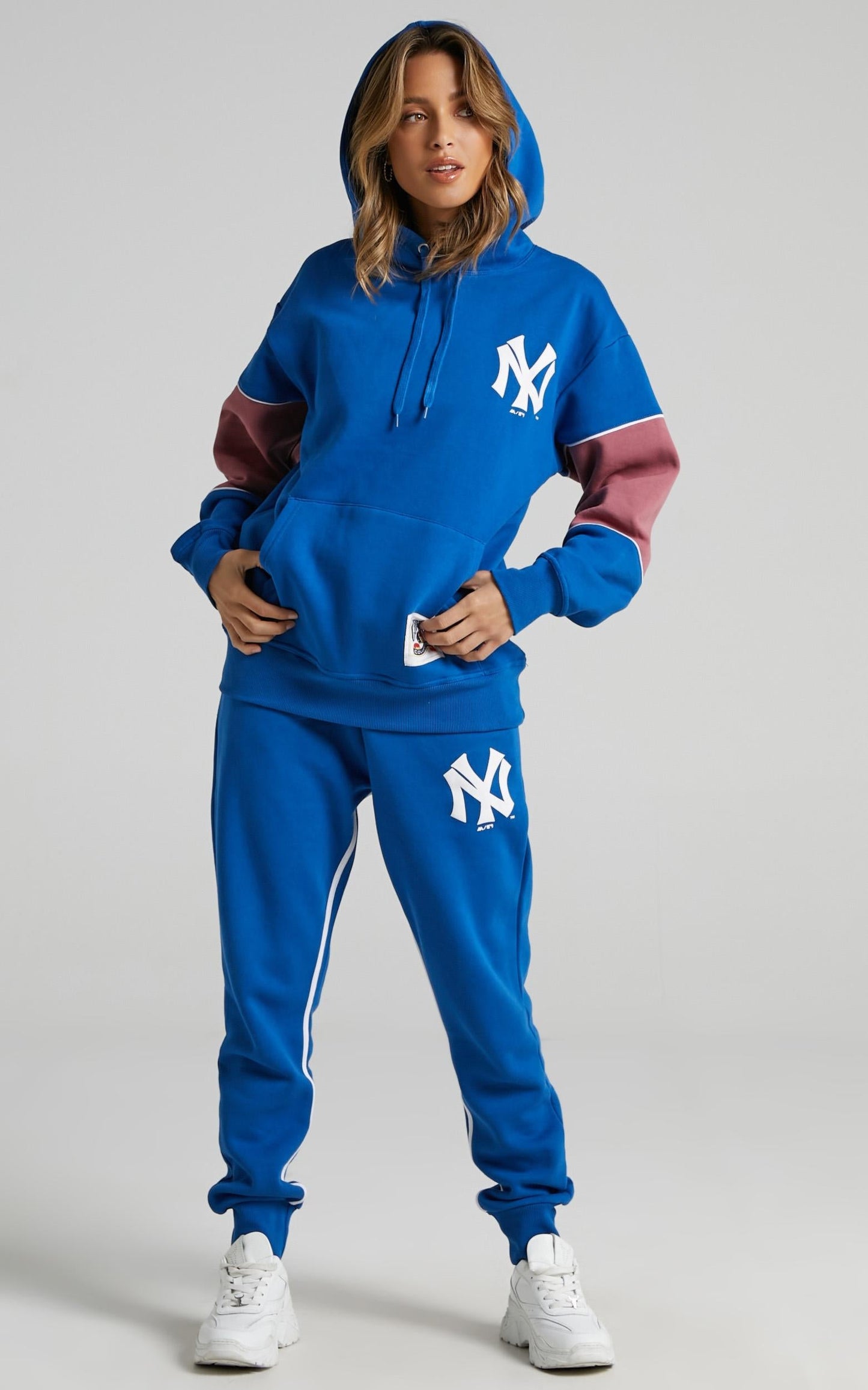 Majestic - Madi Cozy Tracks Yankees in Balenine Blue