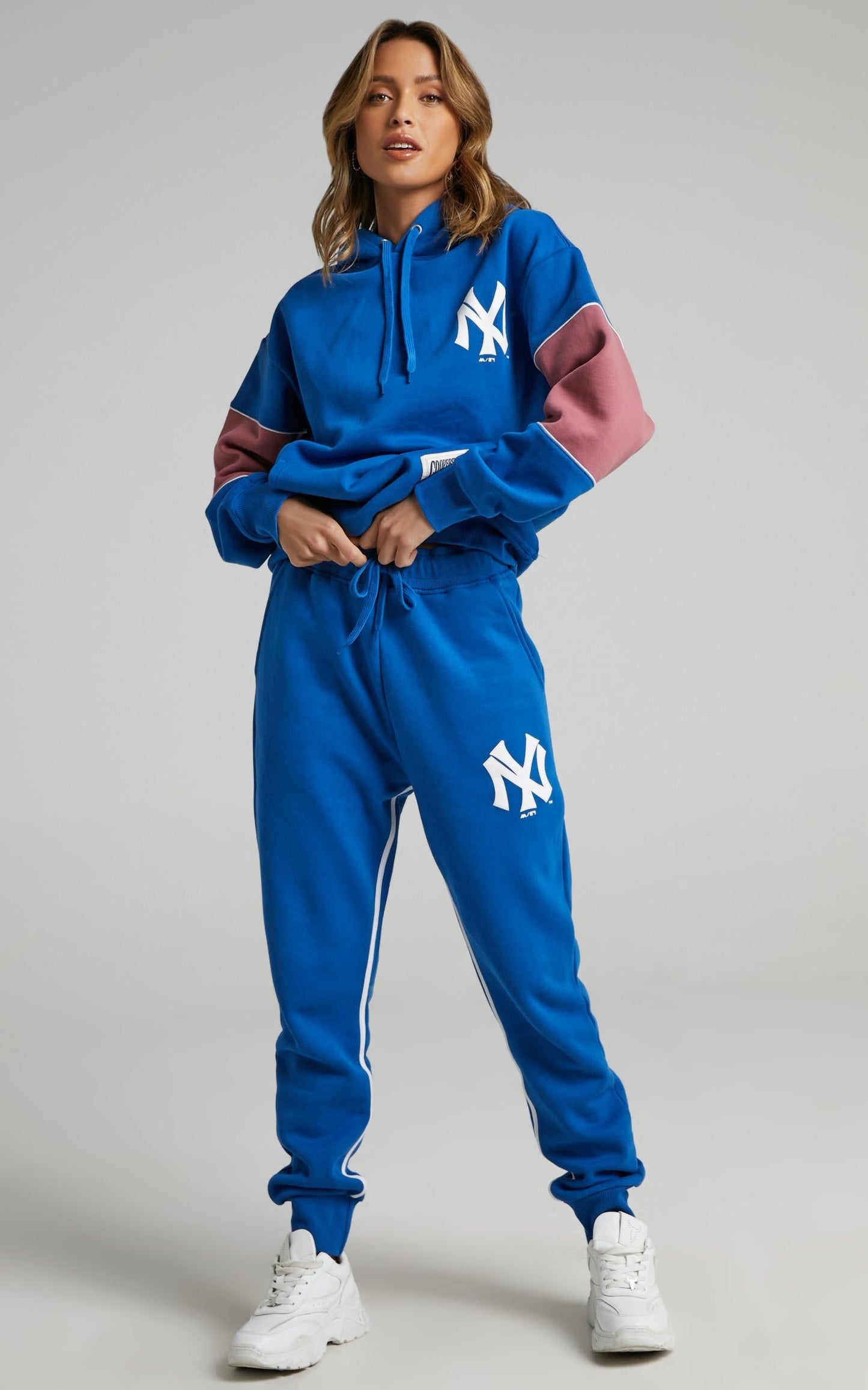 Majestic - Madi Cozy Tracks Yankees in Balenine Blue