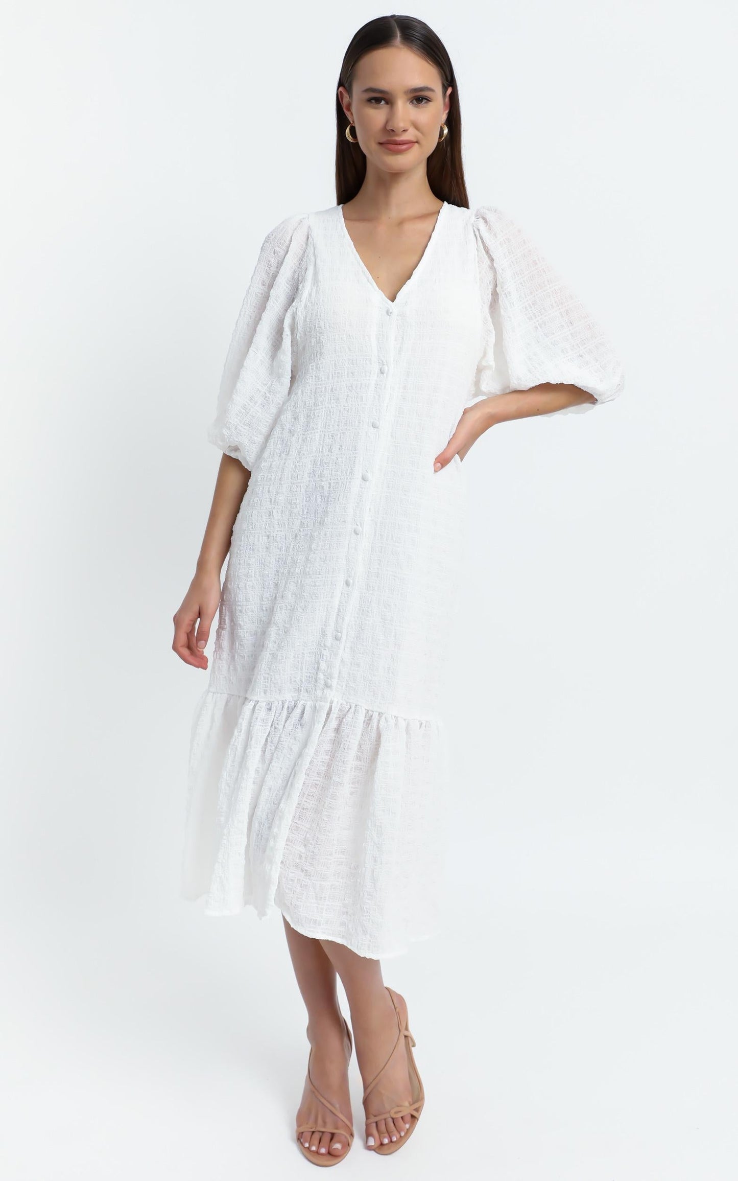 Bohemia Dress in White