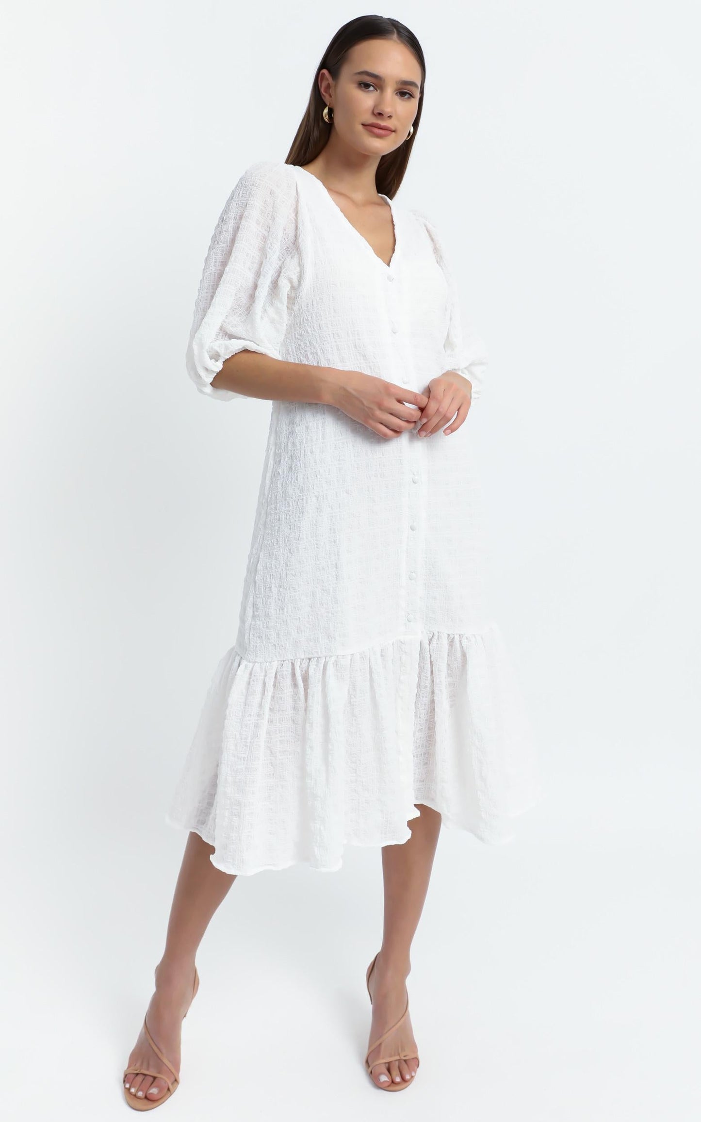 Bohemia Dress in White