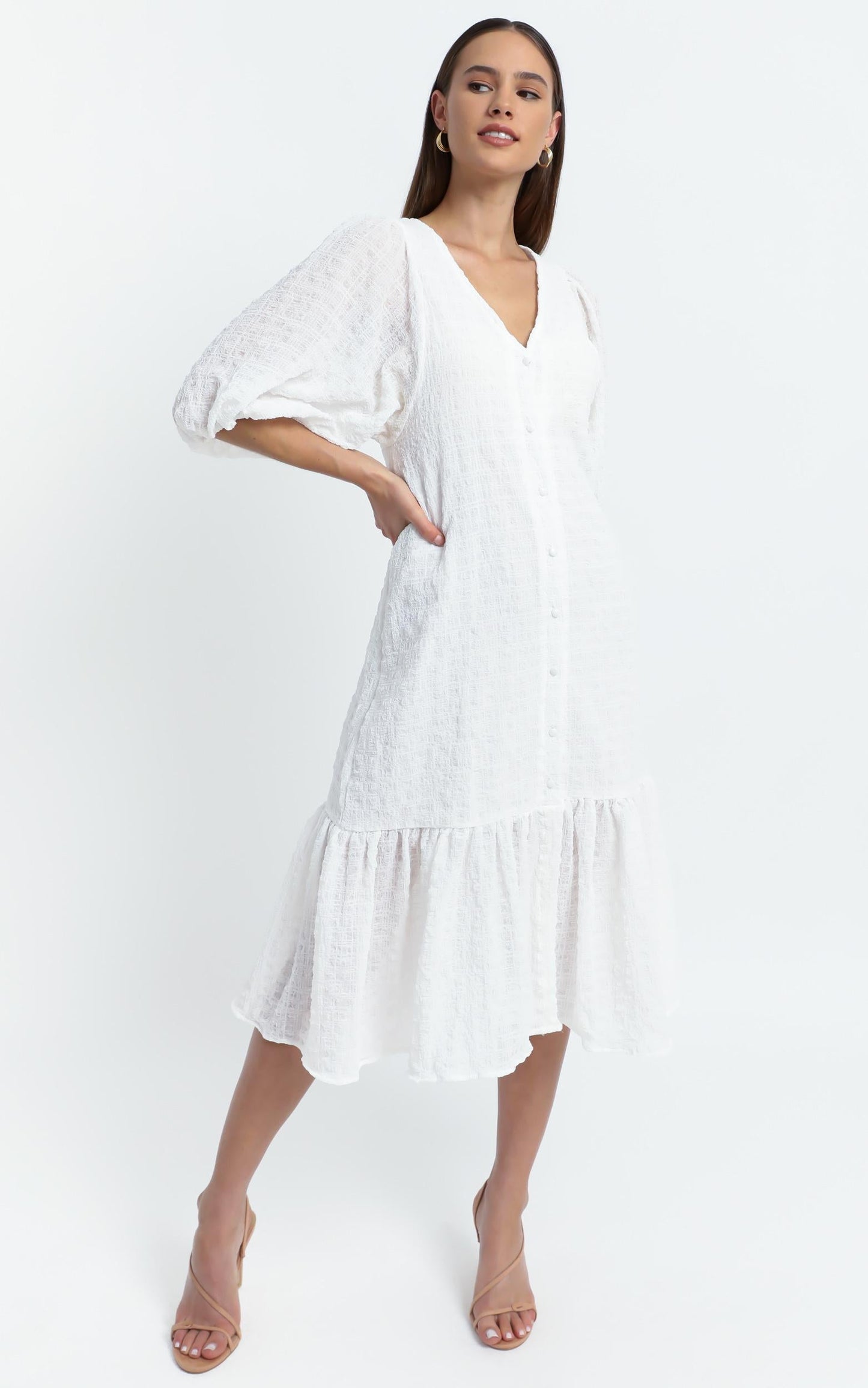 Bohemia Dress in White