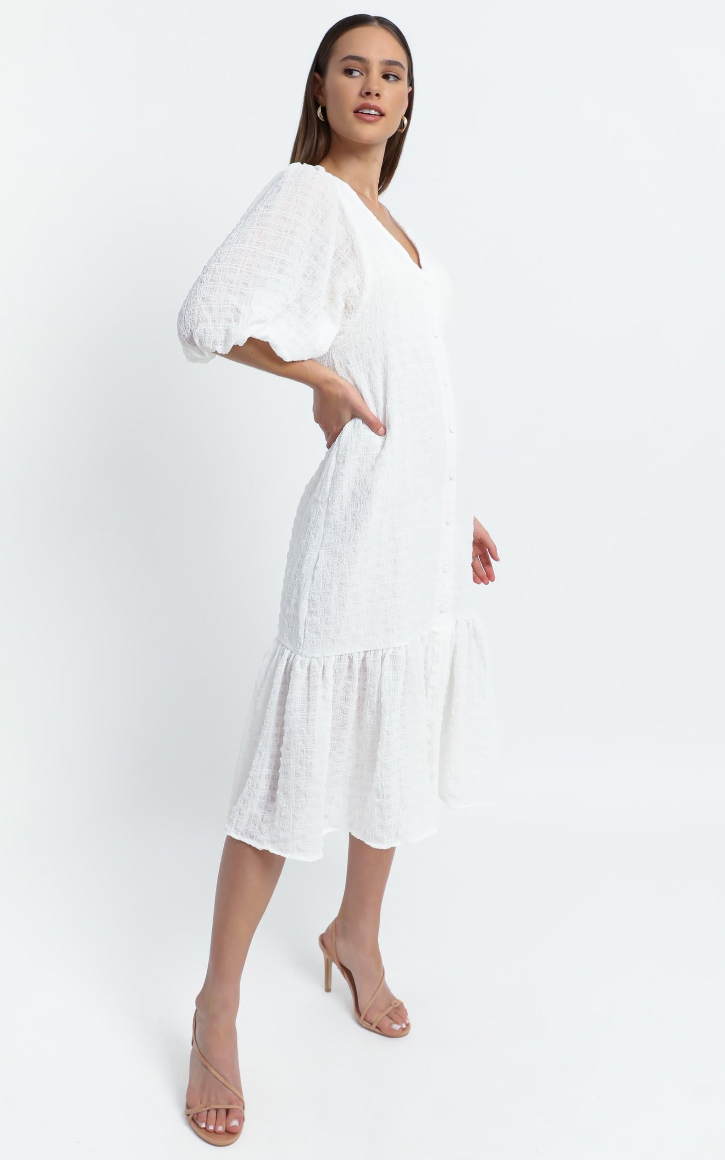 Bohemia Dress in White