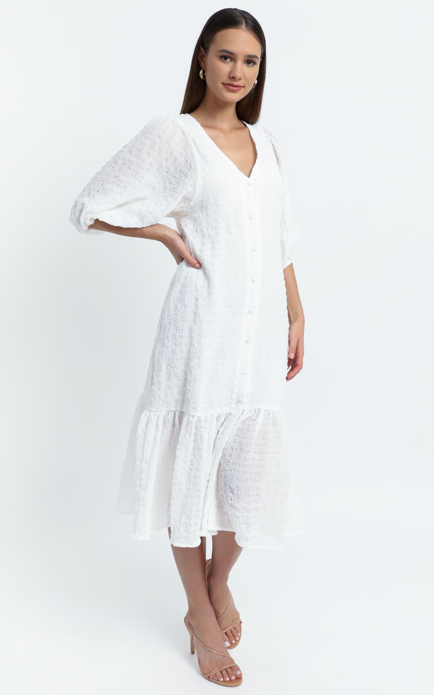 Bohemia Dress in White