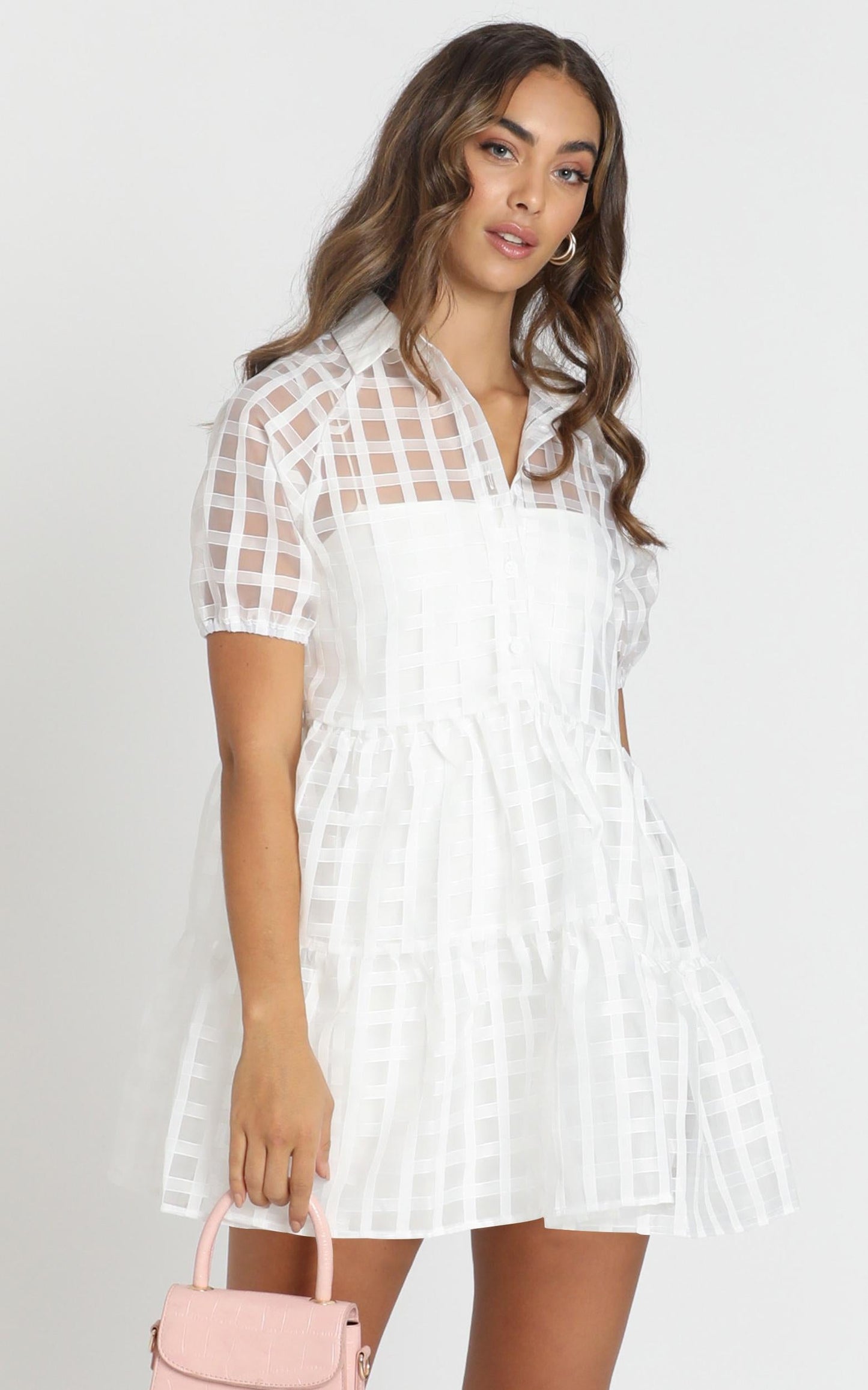 Bold Courage Dress in White