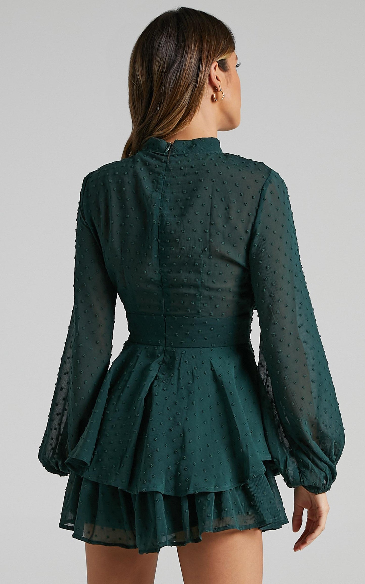 Bottom Of Your Heart Playsuit in Emerald
