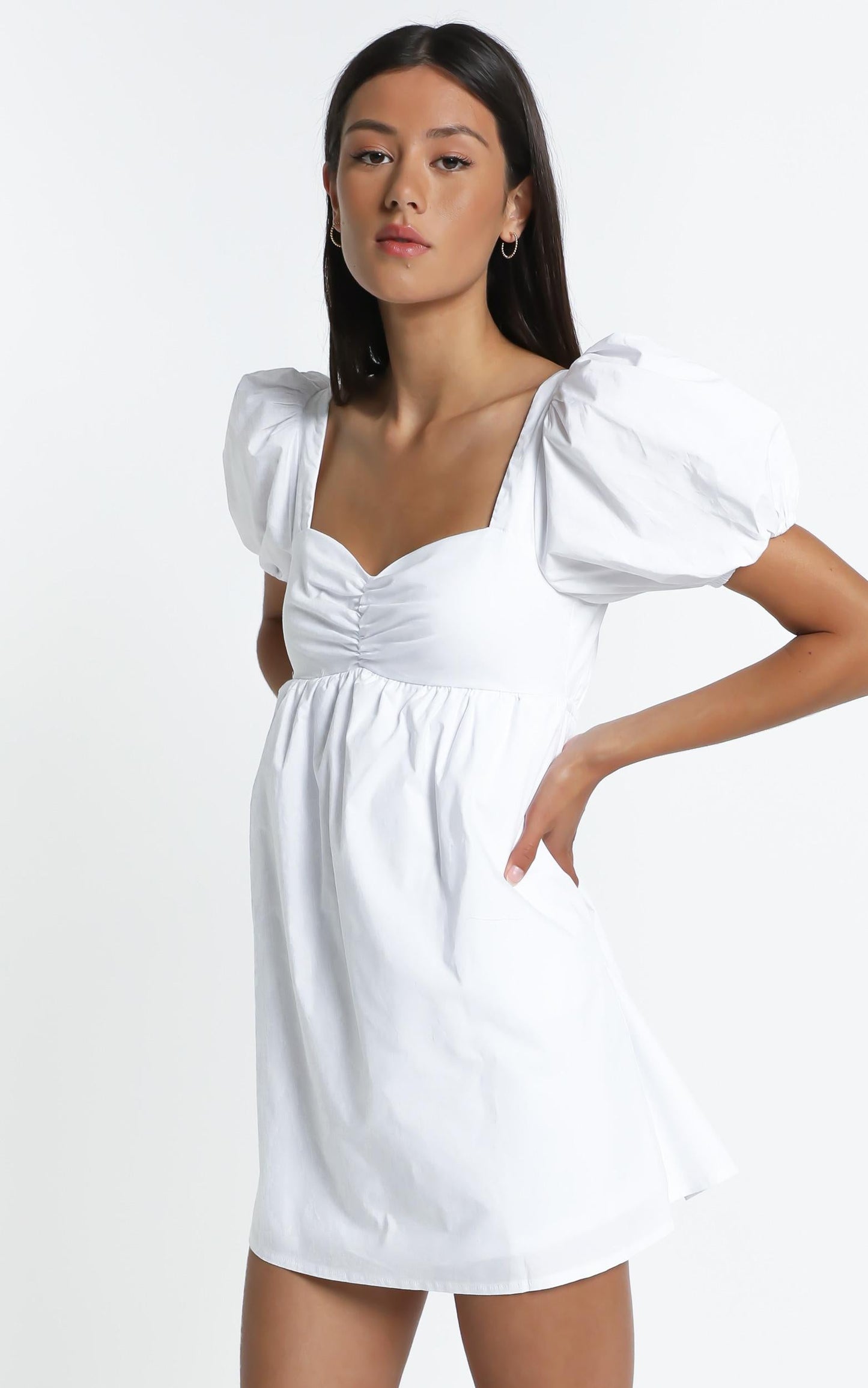Brene Dress in White