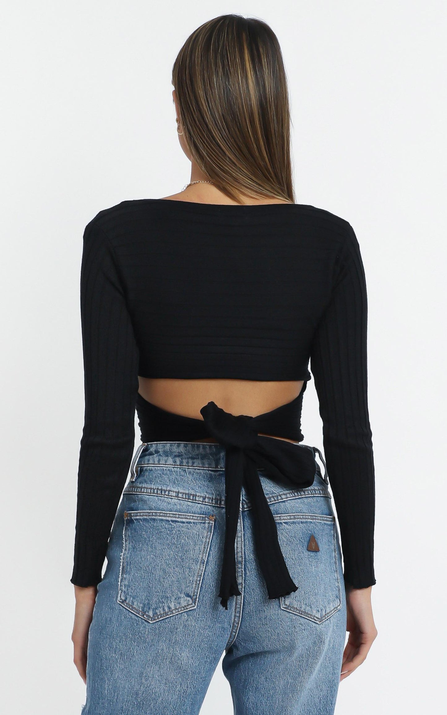 Brennan Knit Top in Black