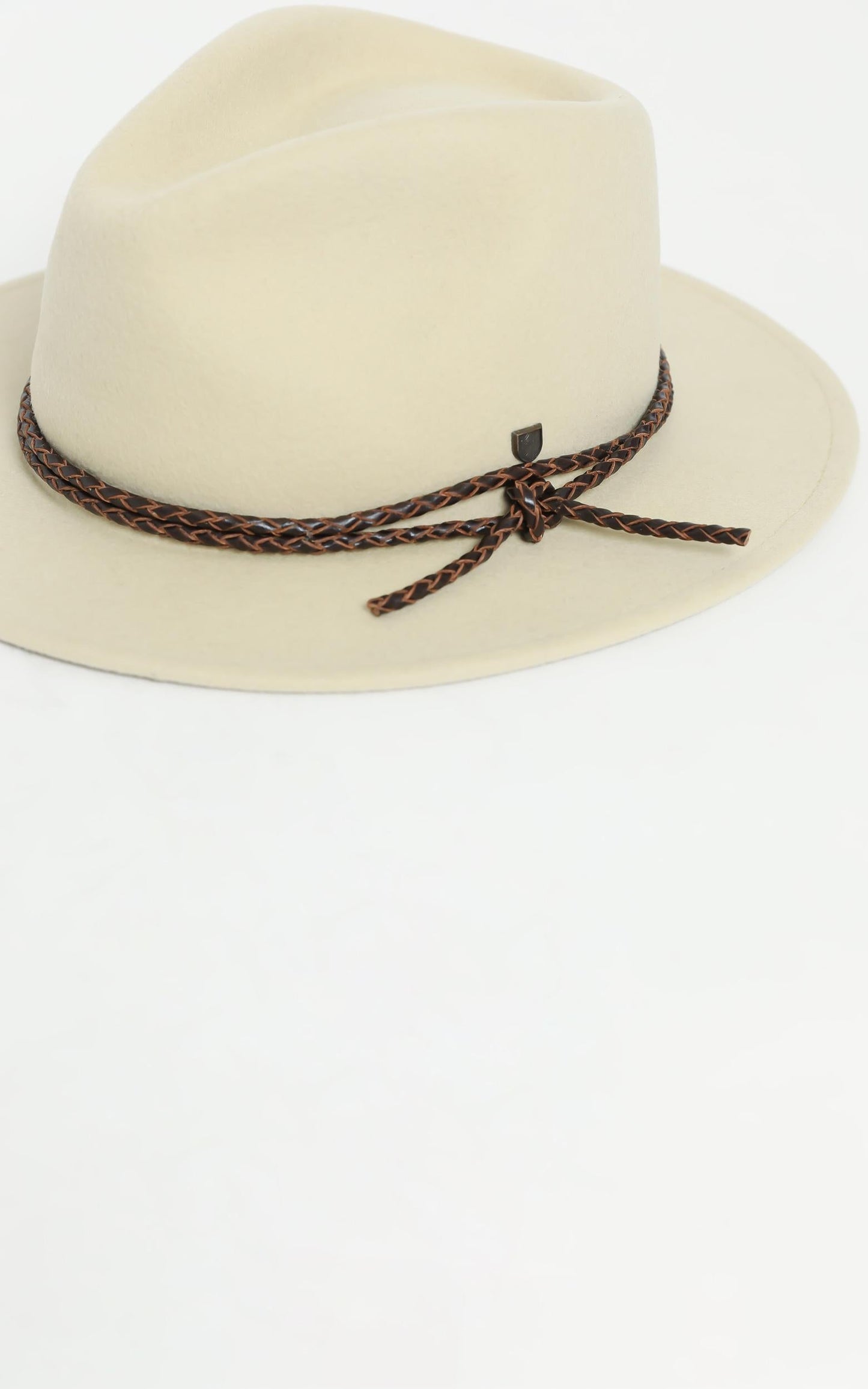 Brixton - Messer Fedora in Ivory