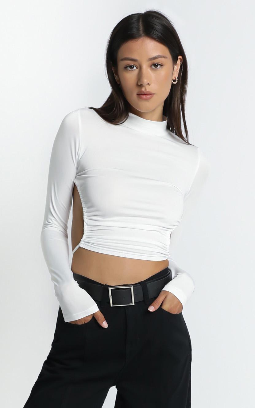 Brixton Top in White