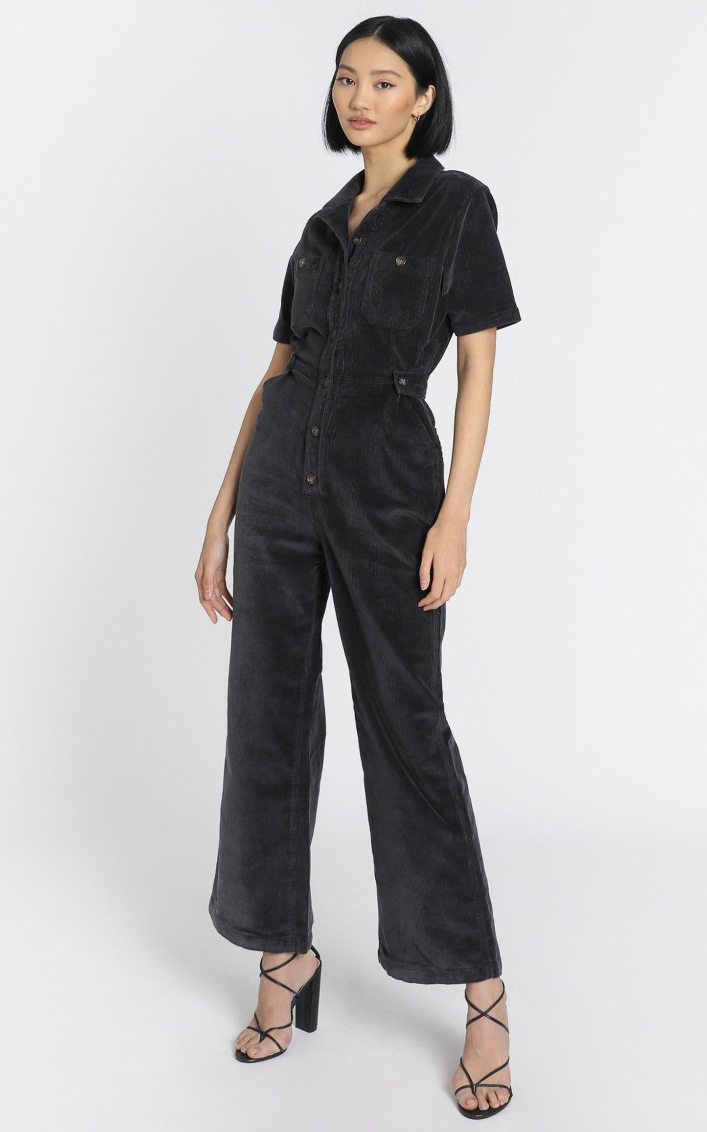 Wrangler - Broadways Jumpsuit in Midnight Black