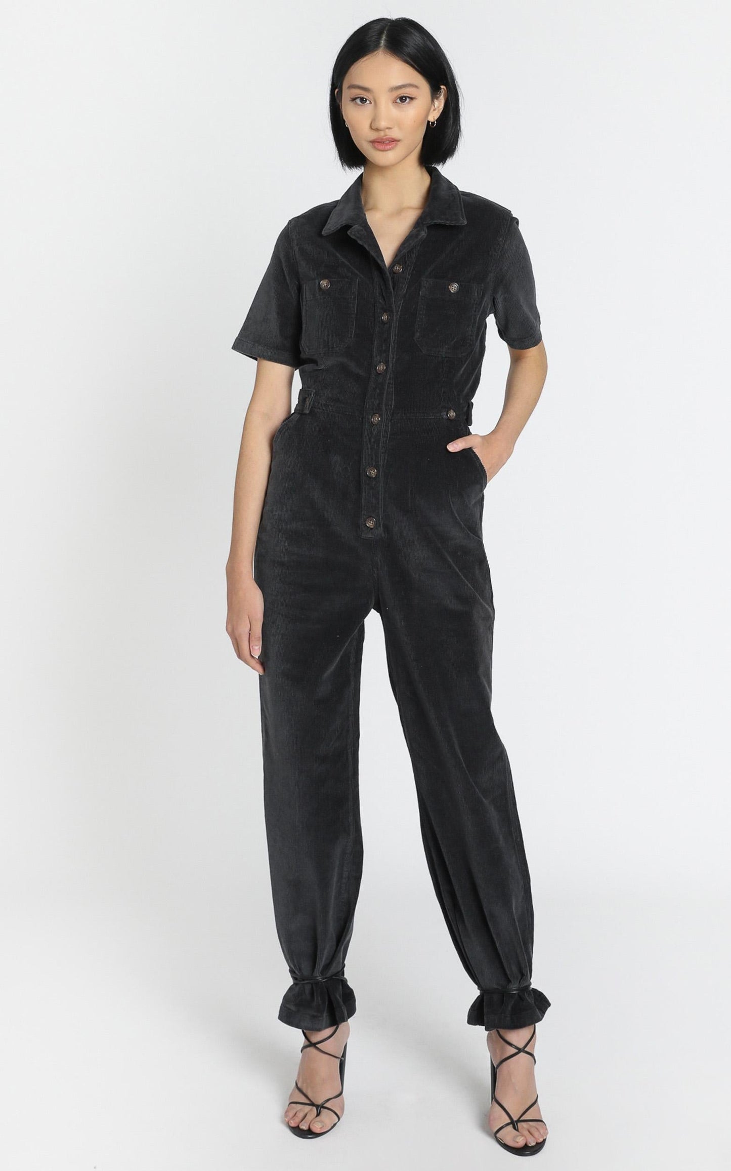 Wrangler - Broadways Jumpsuit in Midnight Black