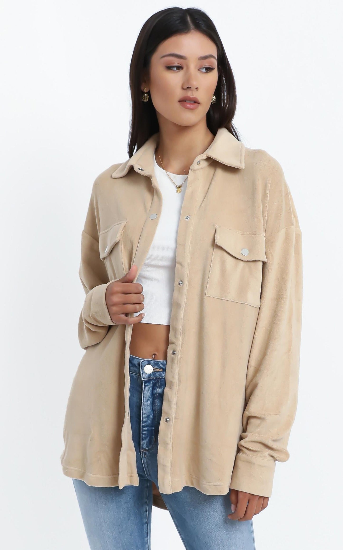Nikola Shirt in Beige