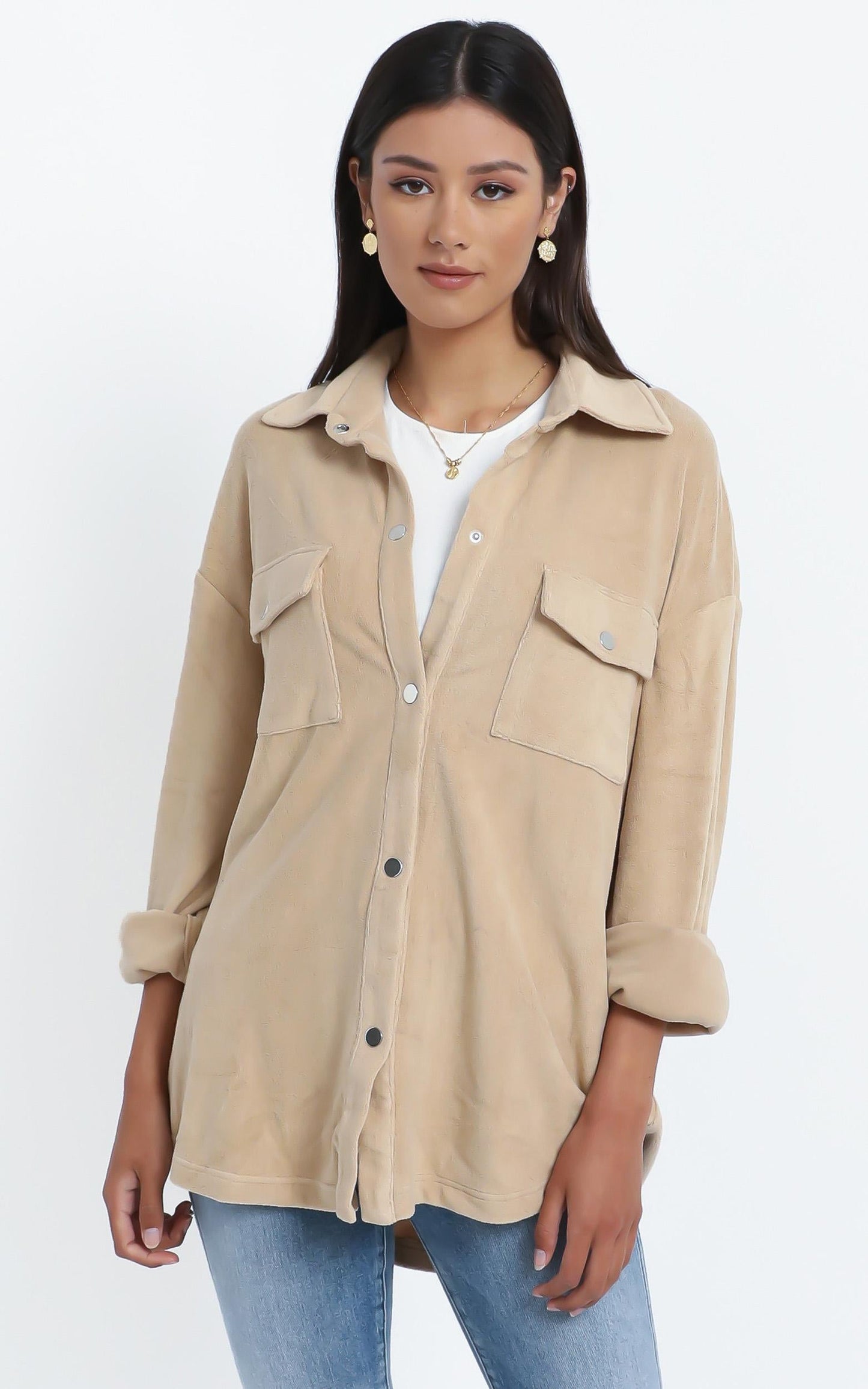 Nikola Shirt in Beige