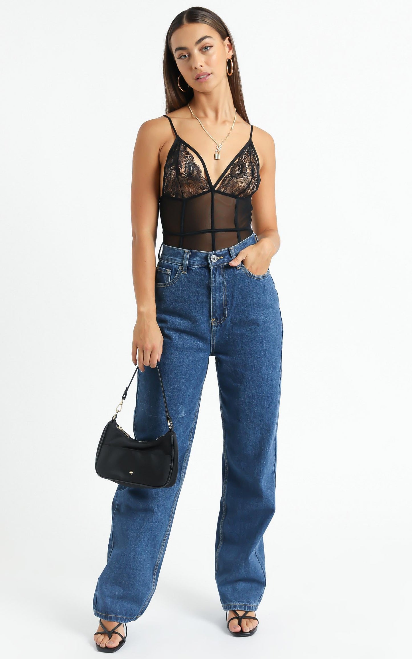 Arielle Straight Leg Jeans in Indigo