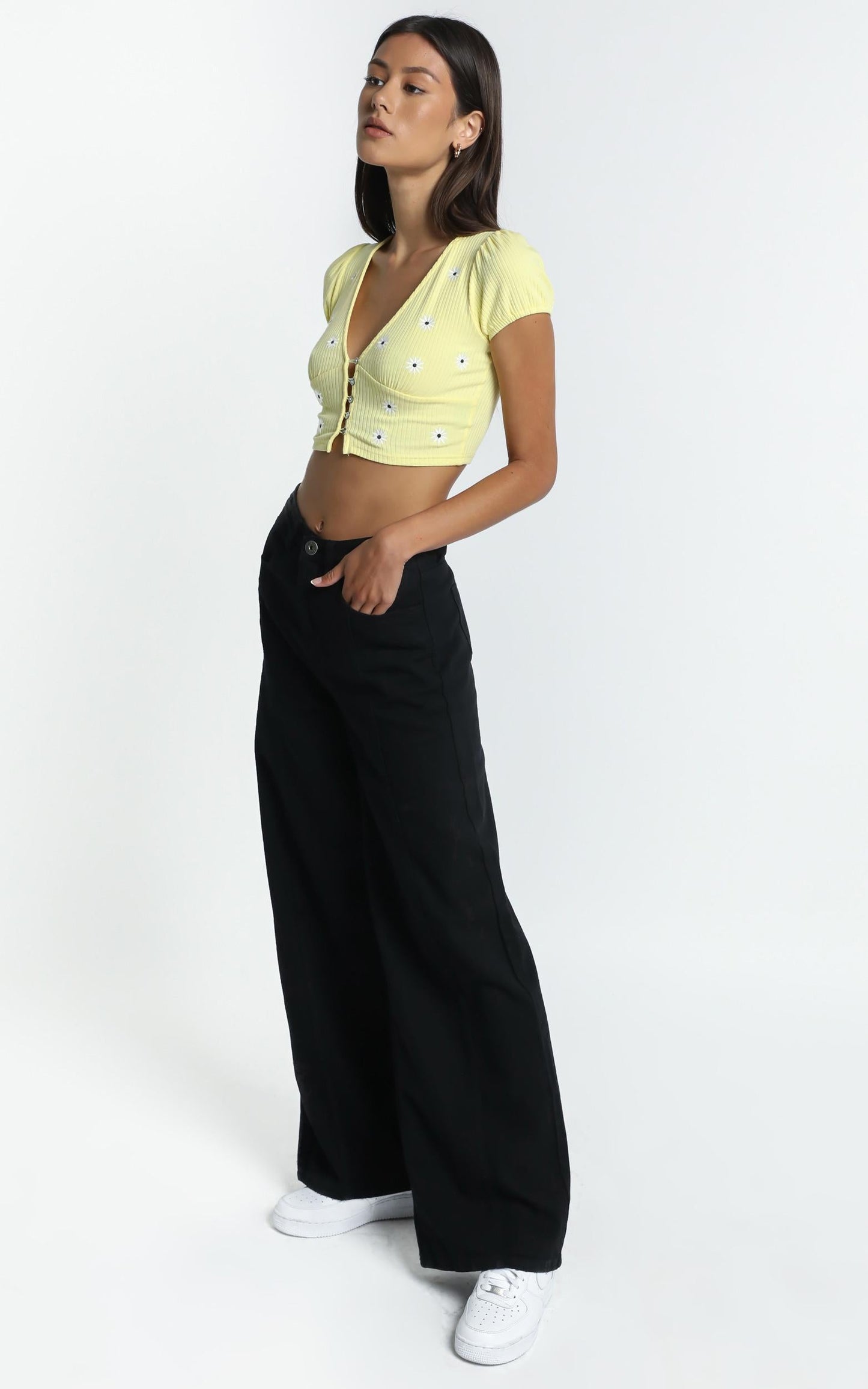 Cadence Top in Yellow