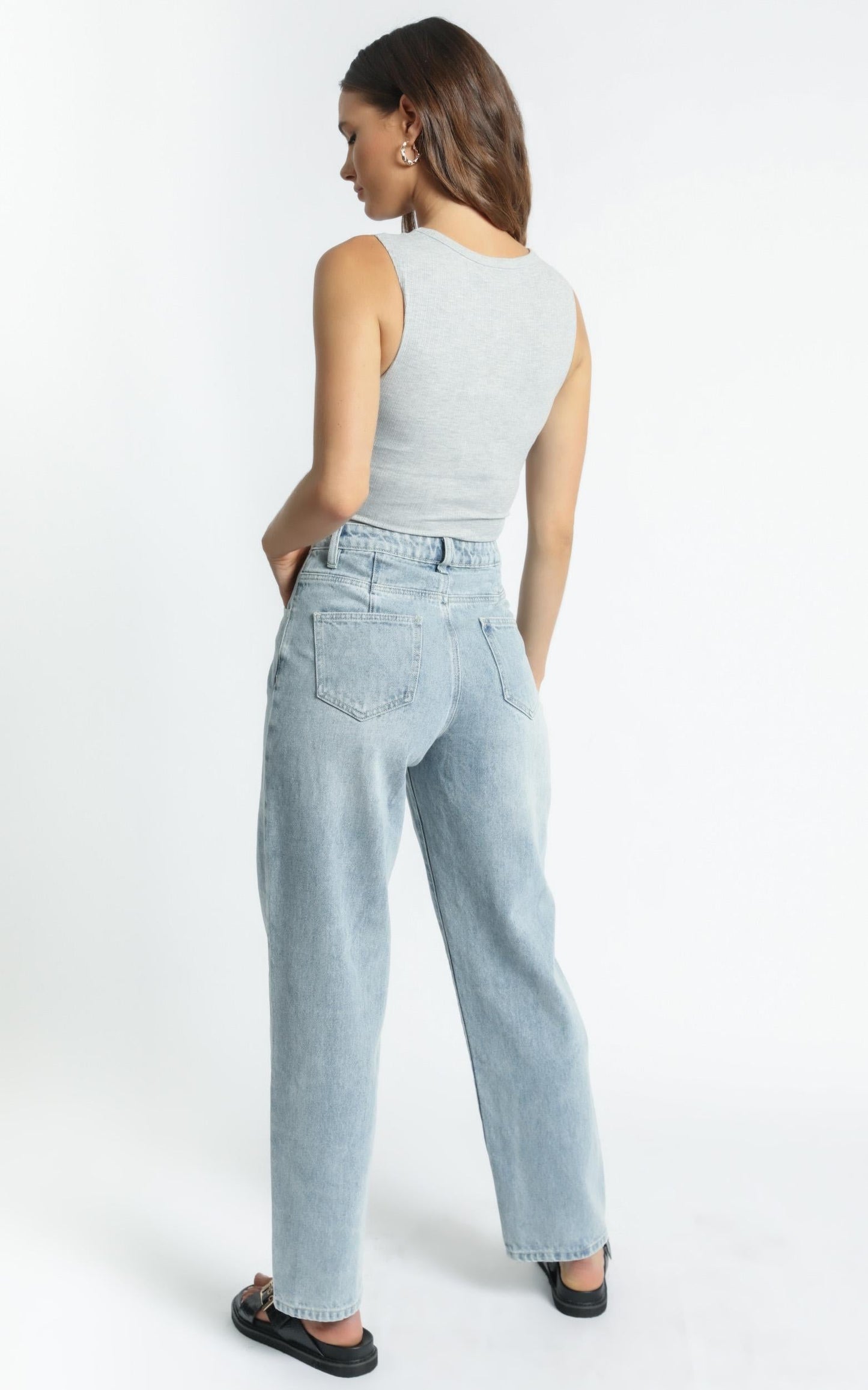Twiin - Calling Bodysuit in Light Grey