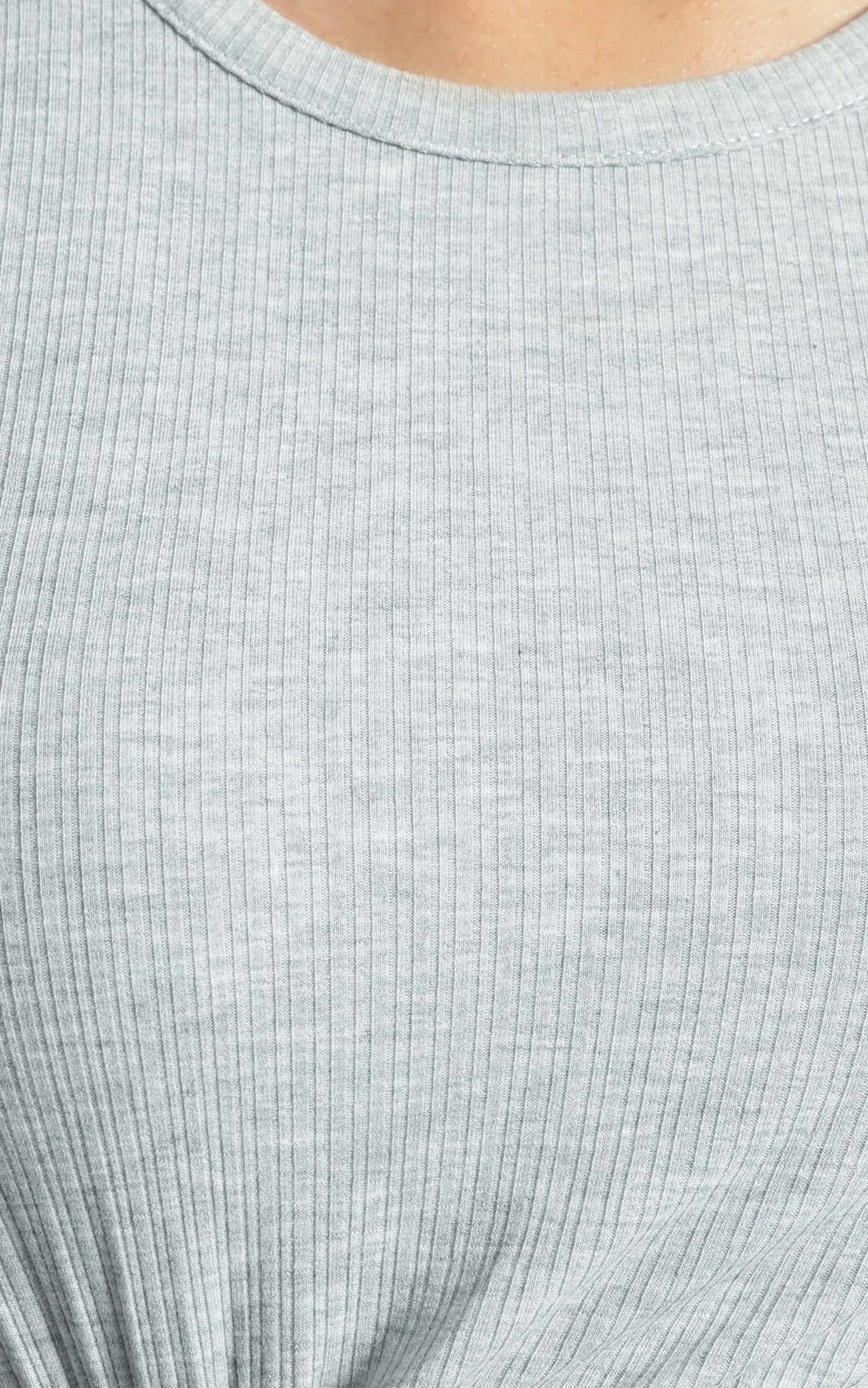 Twiin - Calling Bodysuit in Light Grey