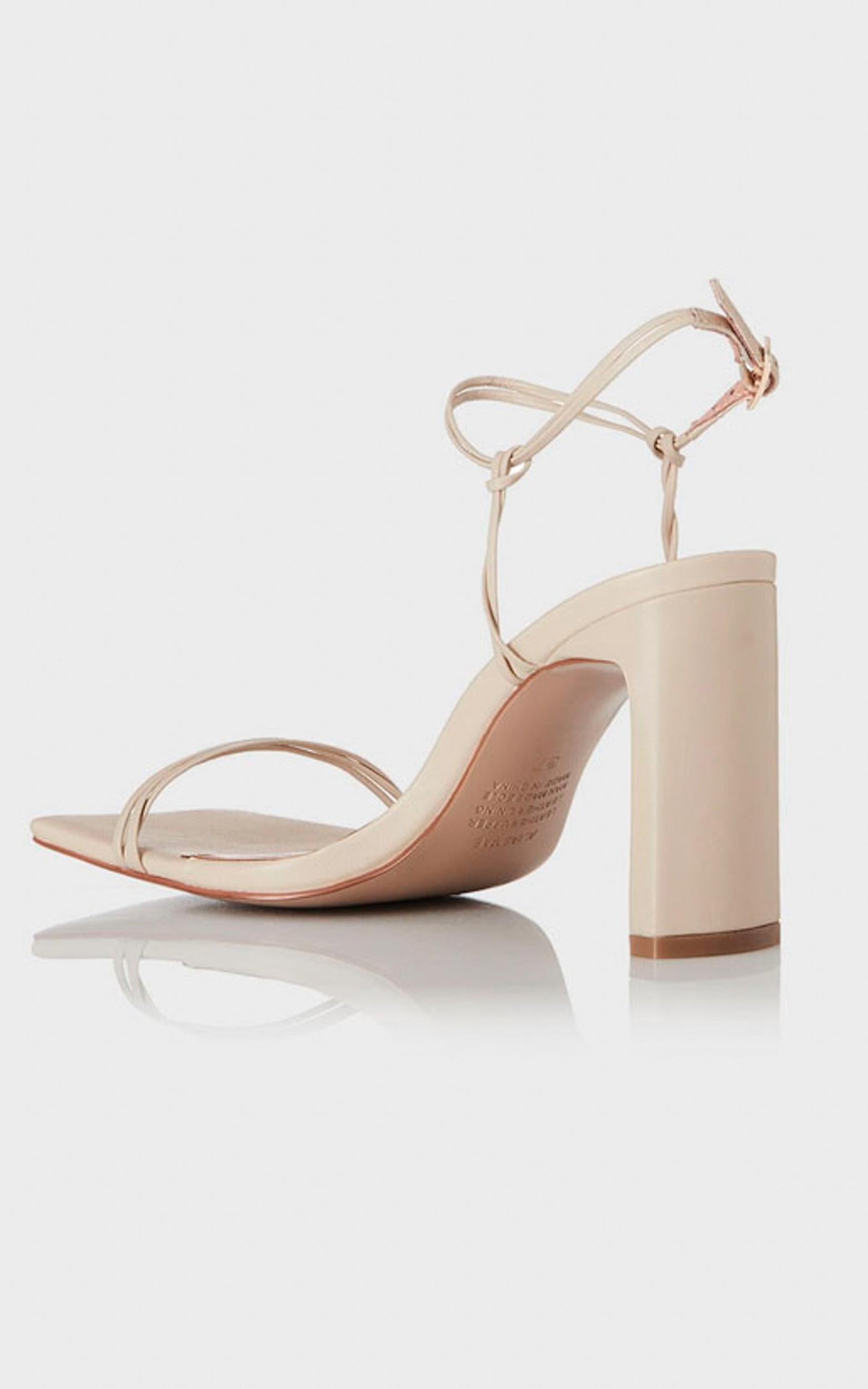 Alias Mae - Camellia Heels in Bone Leather