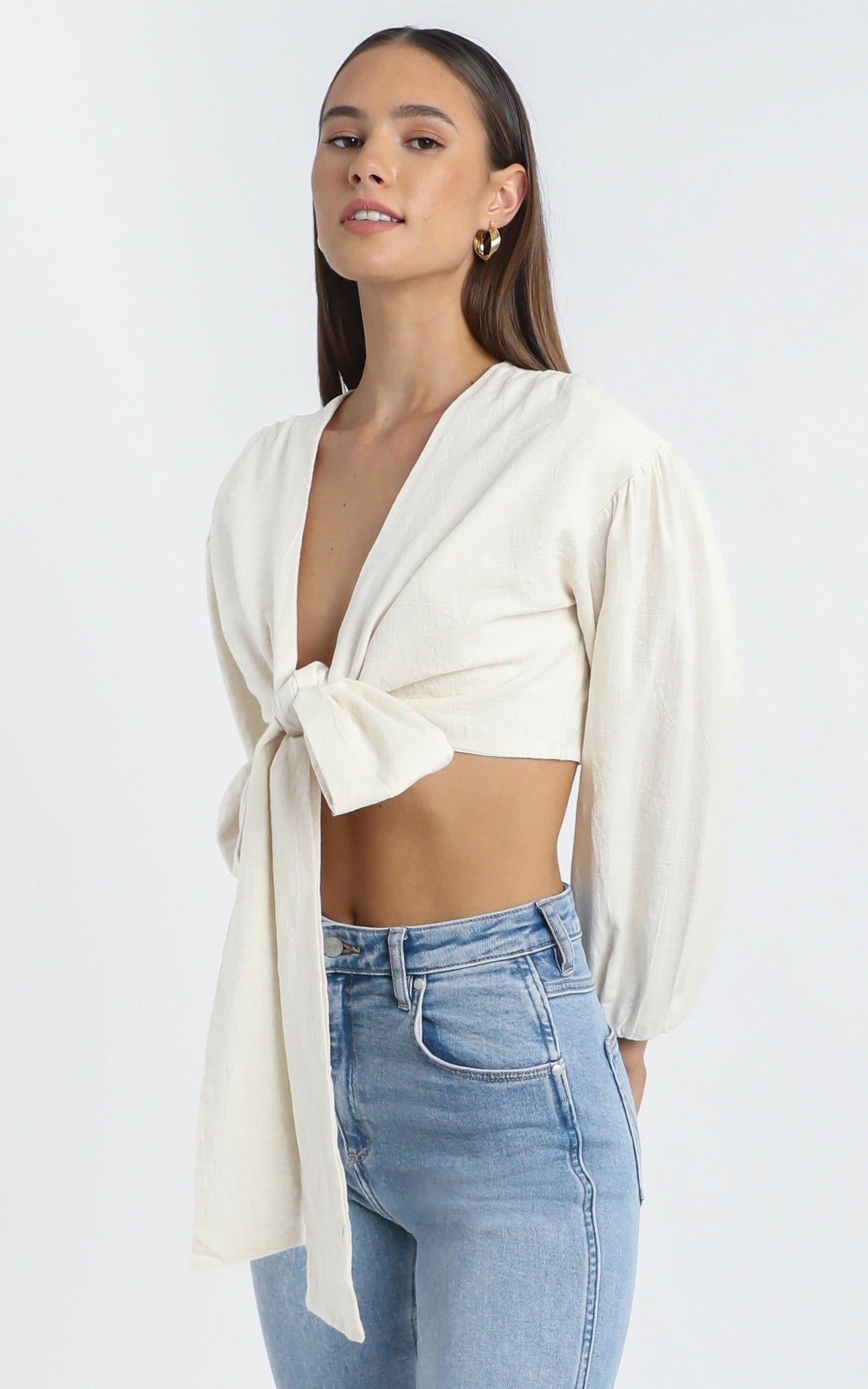 Camilla Top in Cream