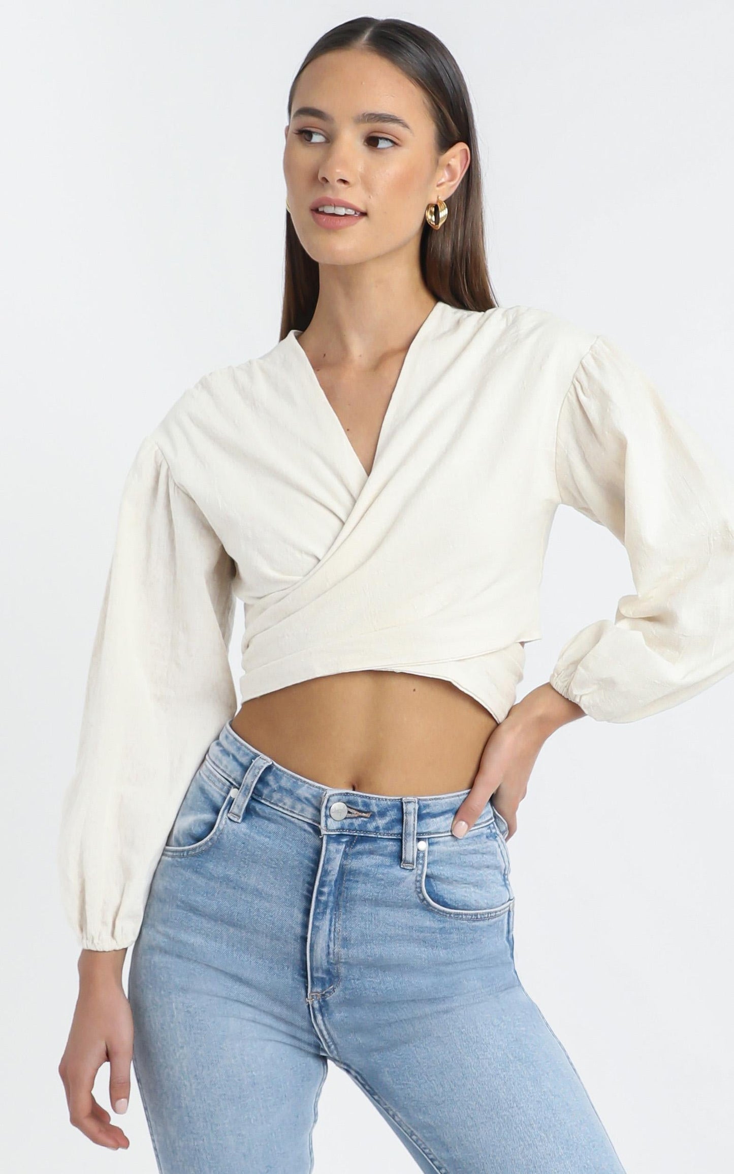 Camilla Top in Cream
