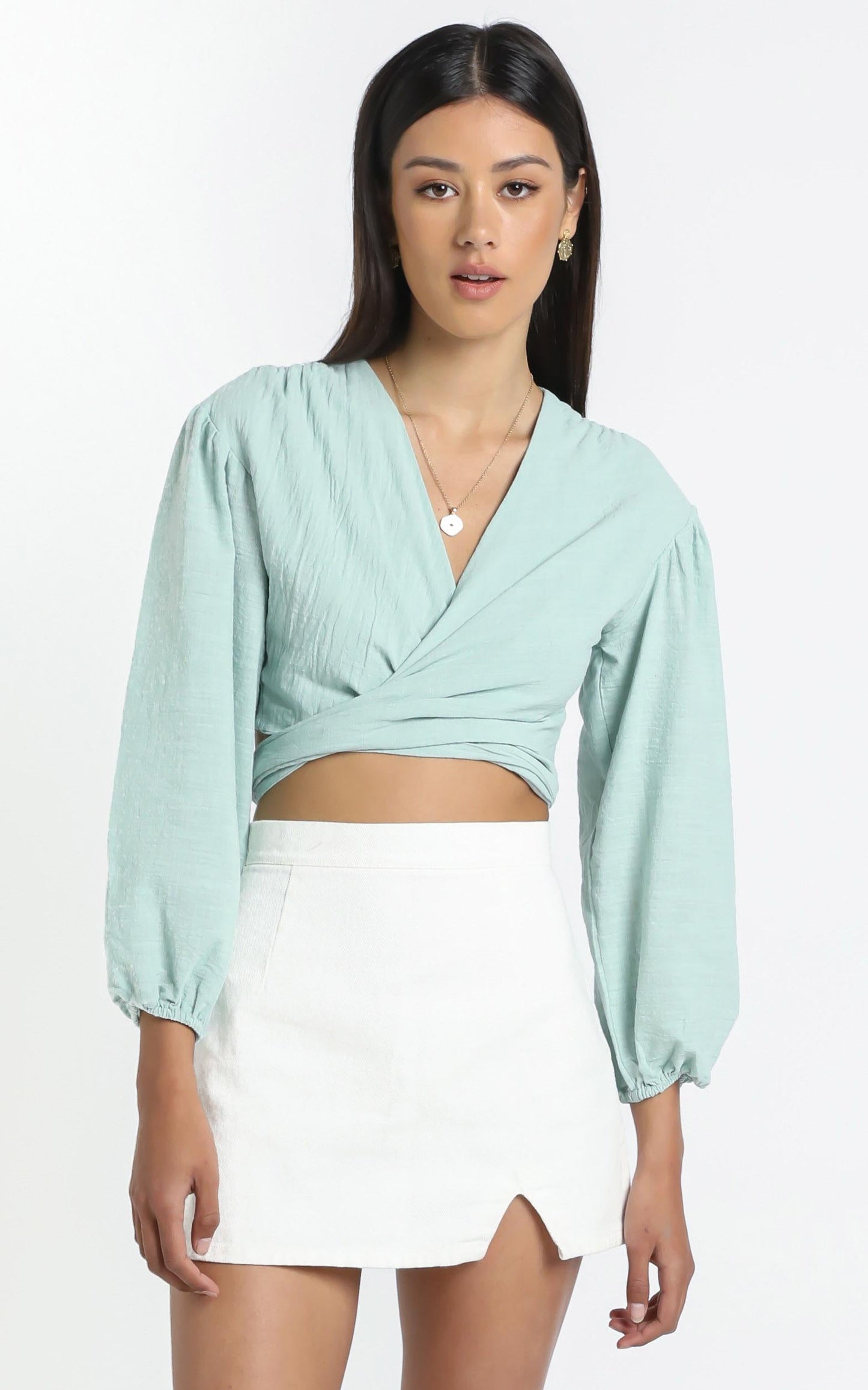 Camilla Top in Sage
