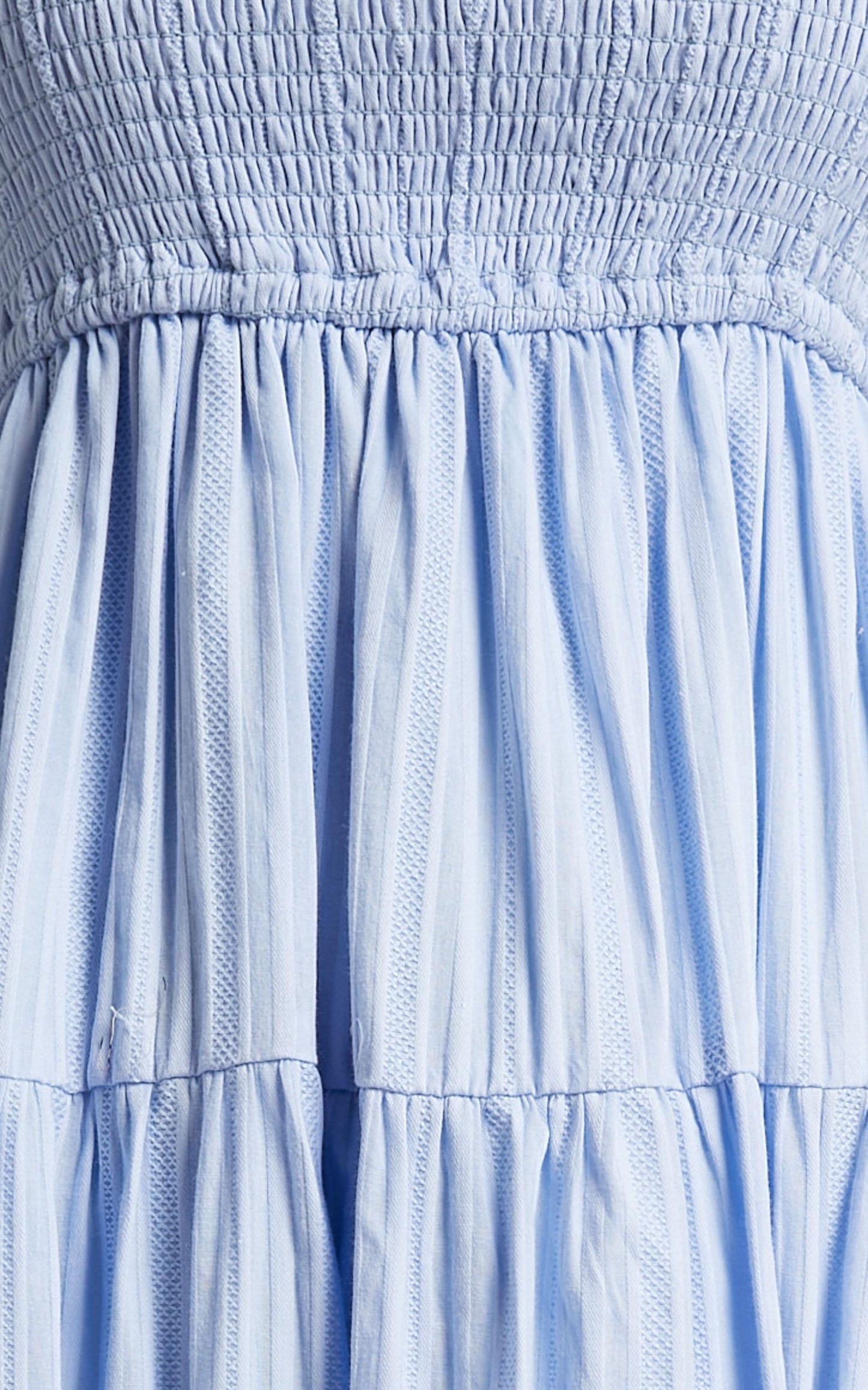 Carie Midi Dress in Blue