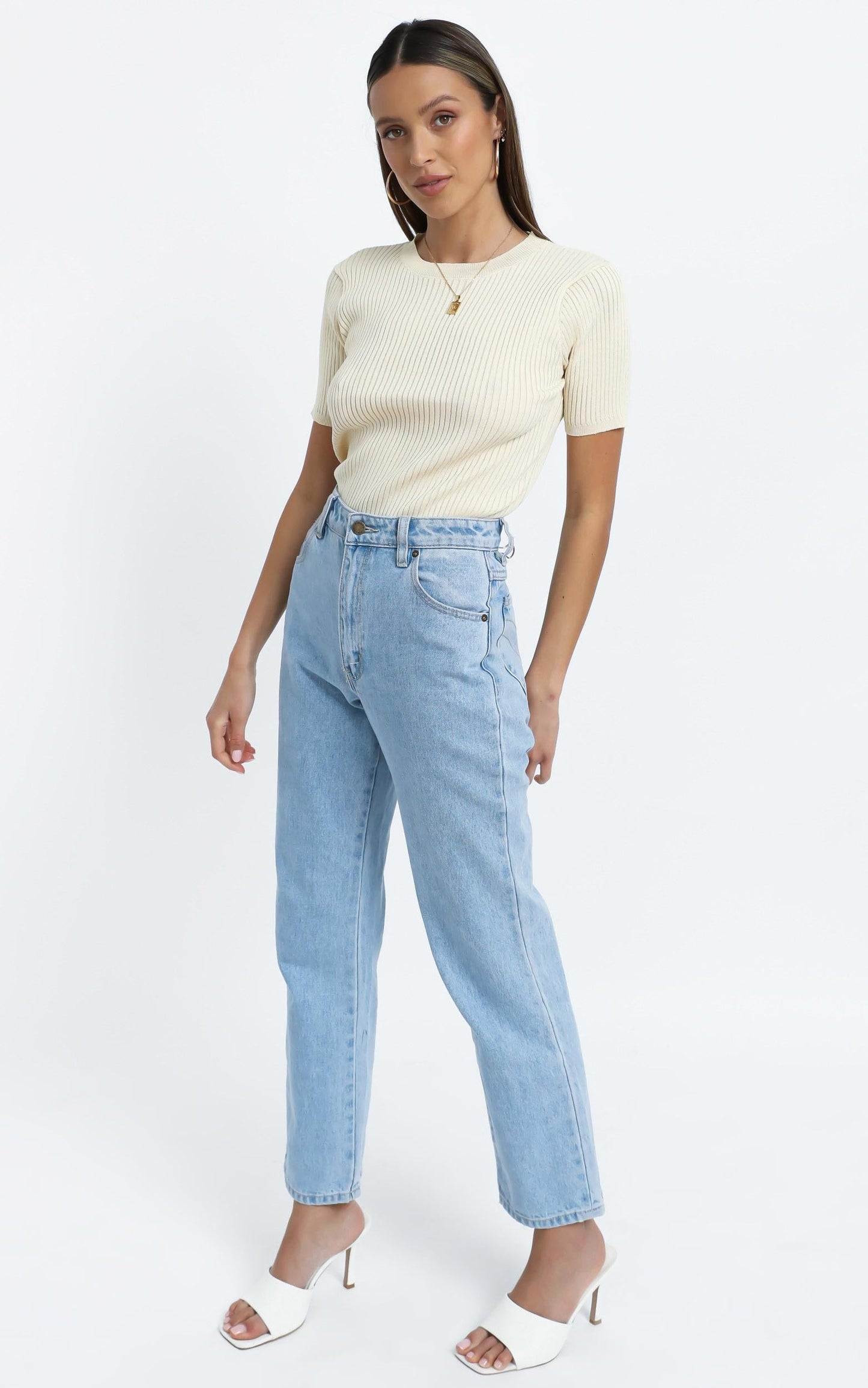 Carla top in Cream