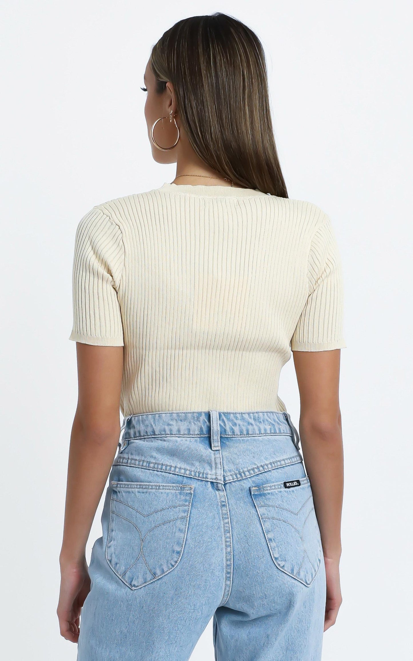 Carla top in Cream
