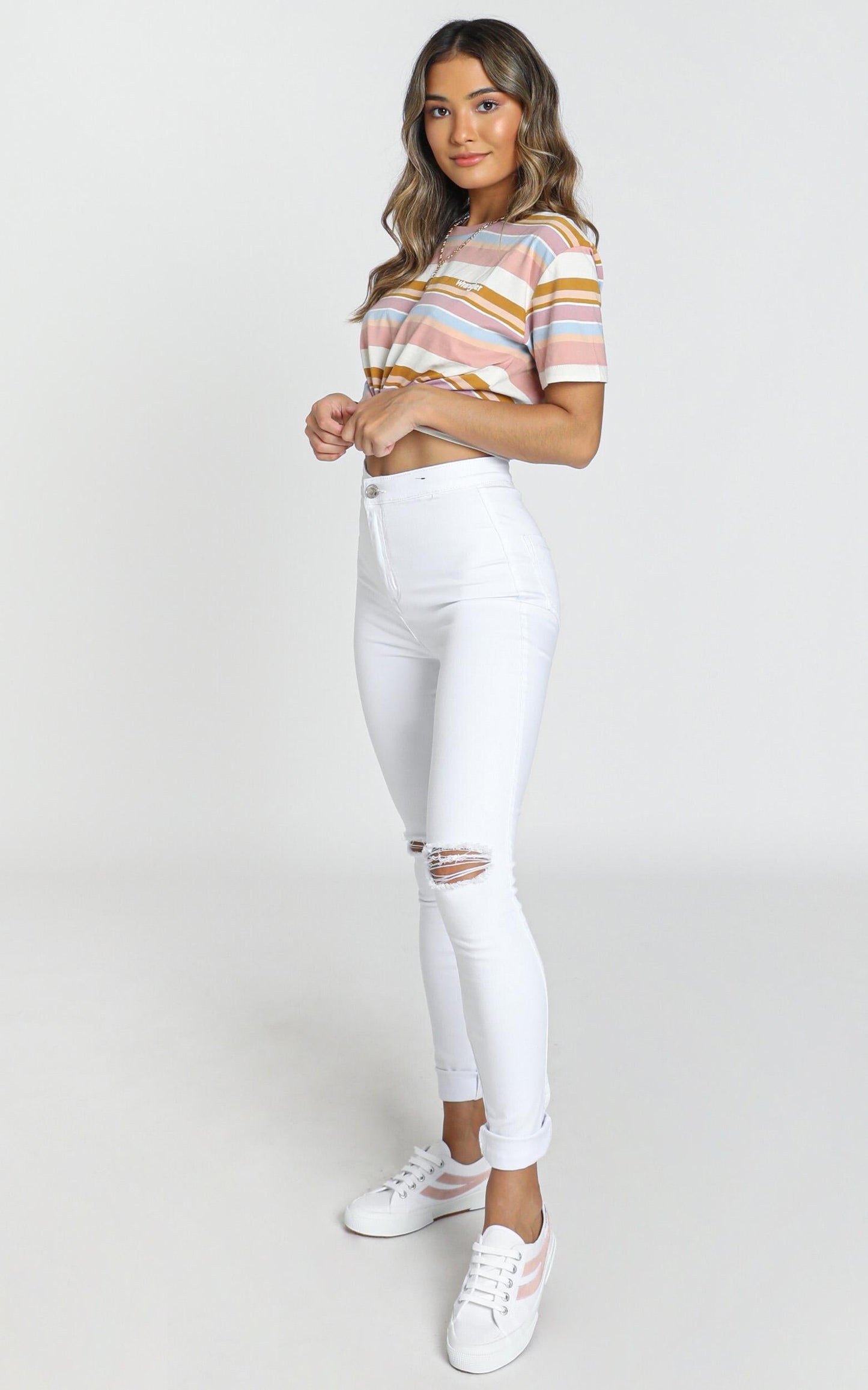 Carly Jeans in White