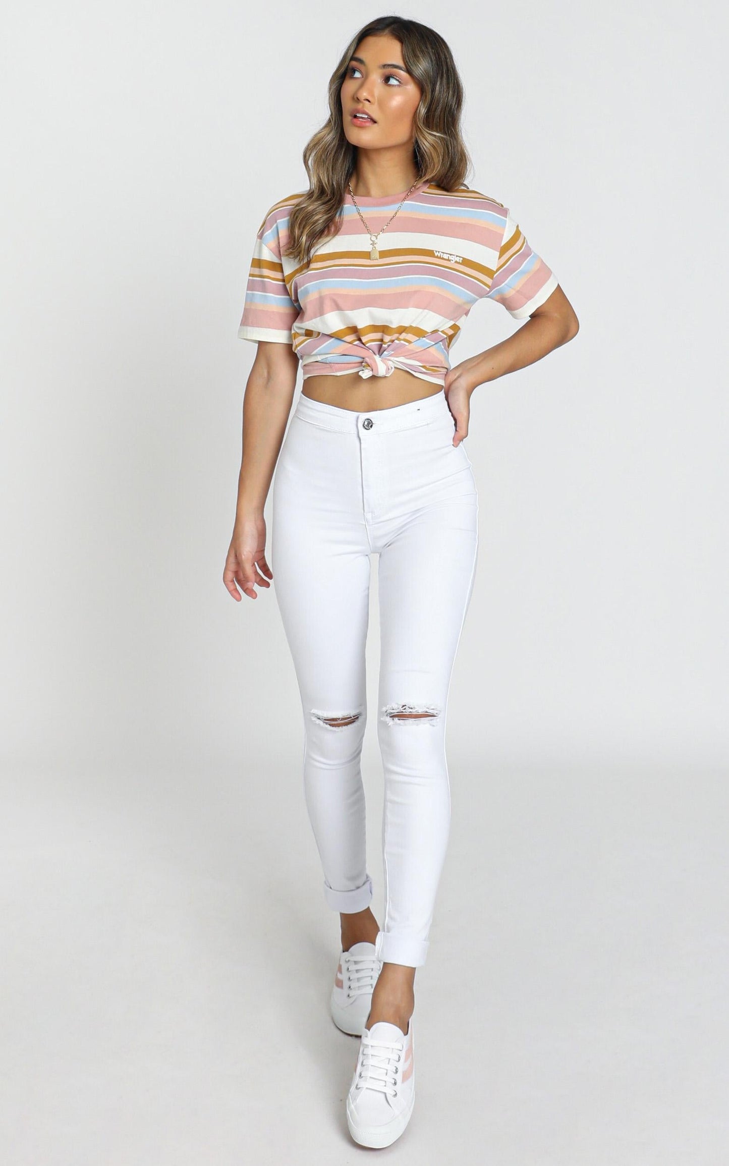 Carly Jeans in White