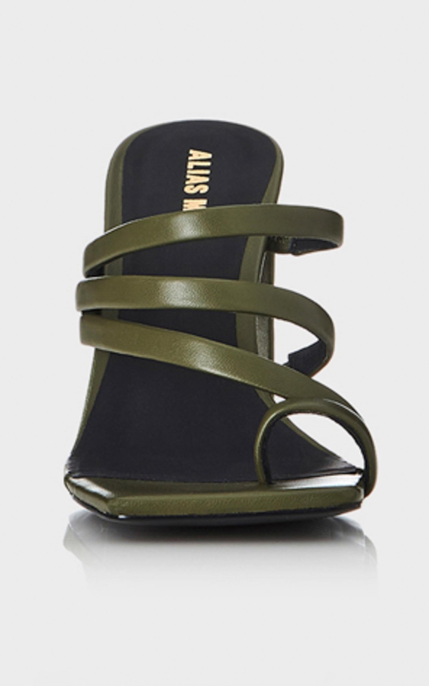 Alias Mae - Carrie Heels in Olive Leather