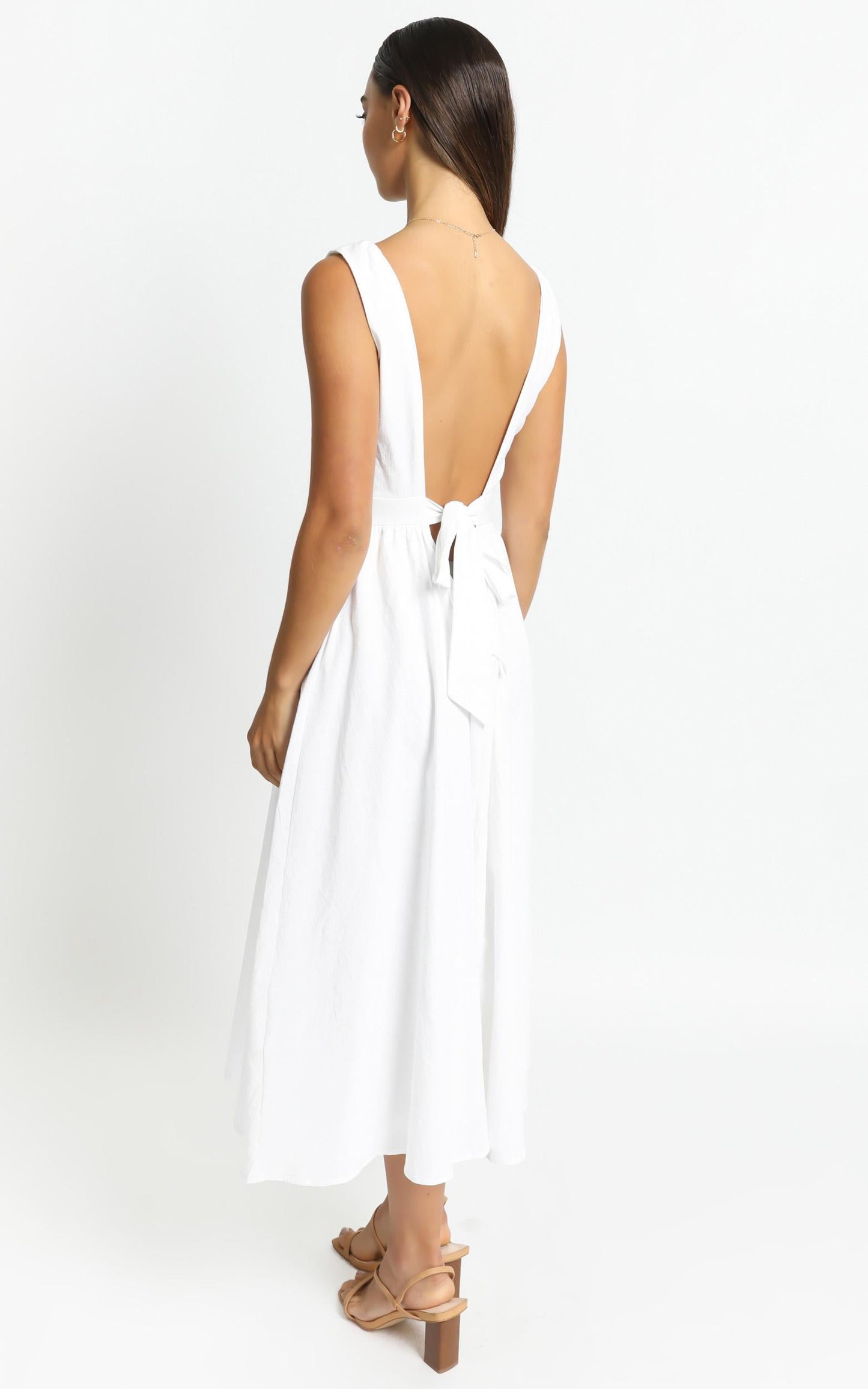 Carrington Dress in White