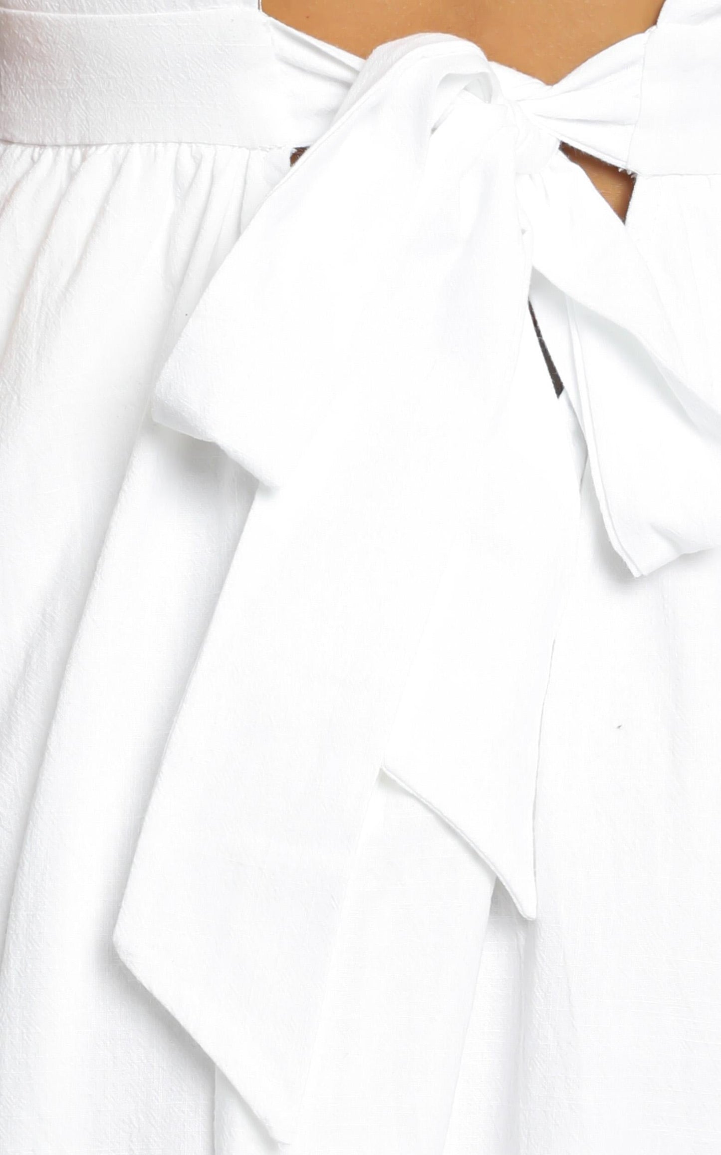 Carrington Dress in White