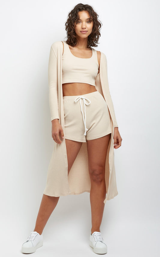 Carson Three Piece Set in Beige