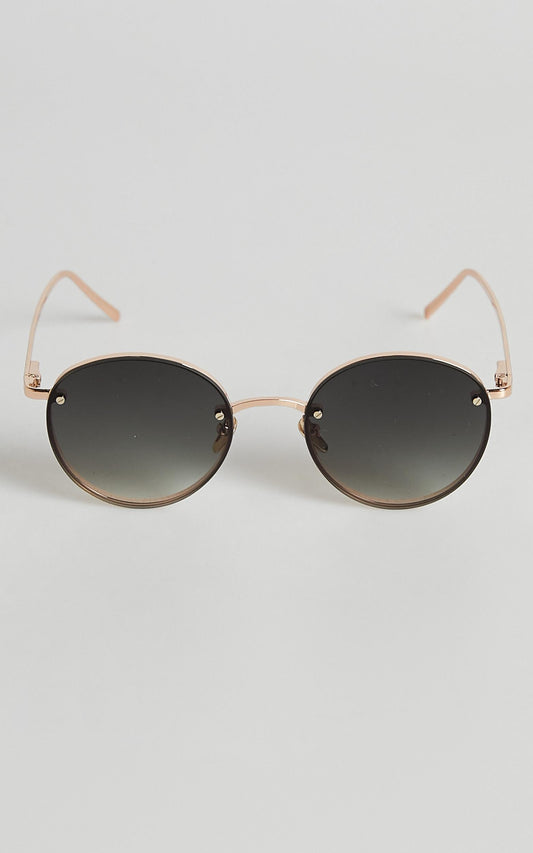 Reality Eyewear - Instant Karma Sunglasses in Gold