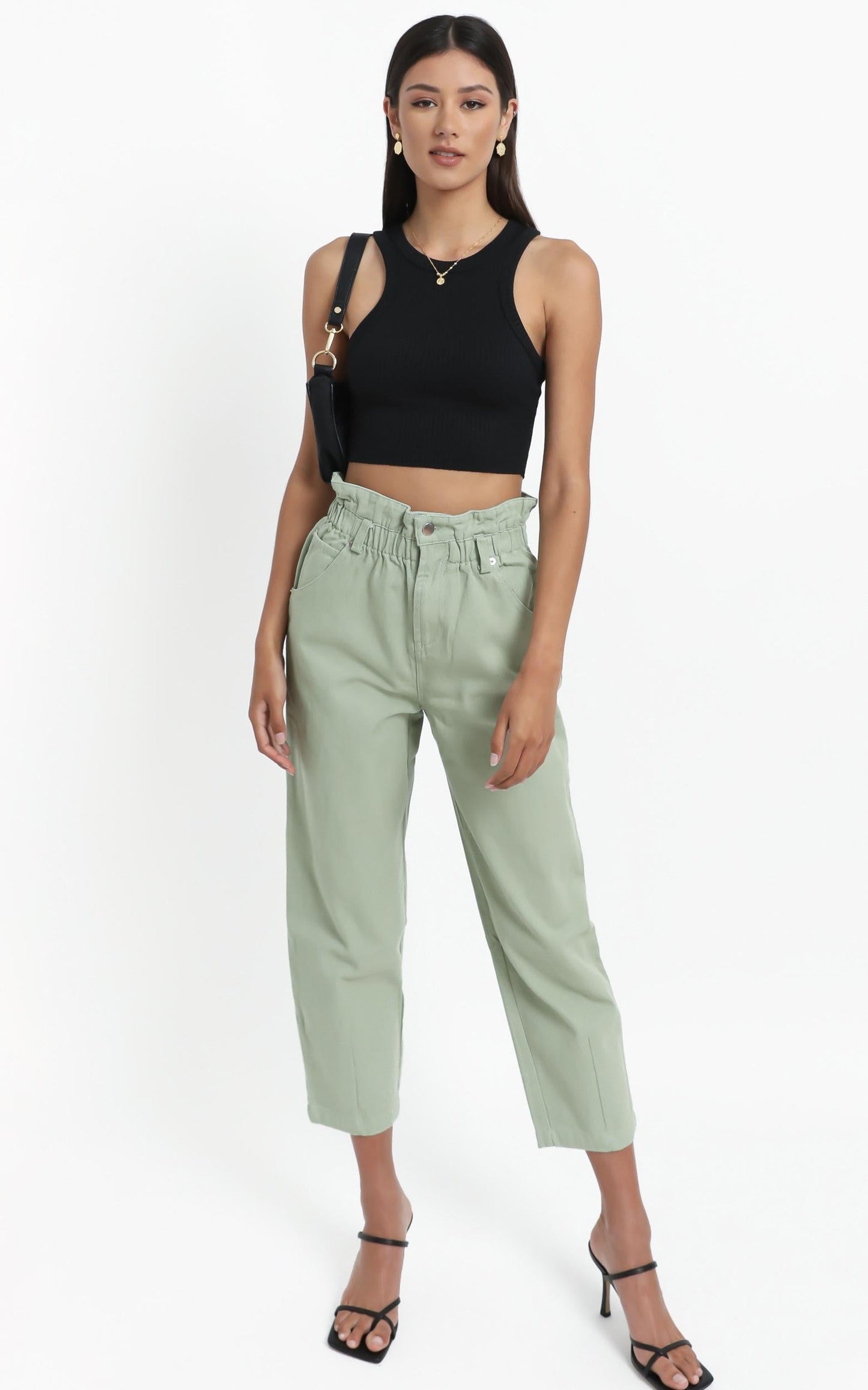 Maygan Jeans in Sage