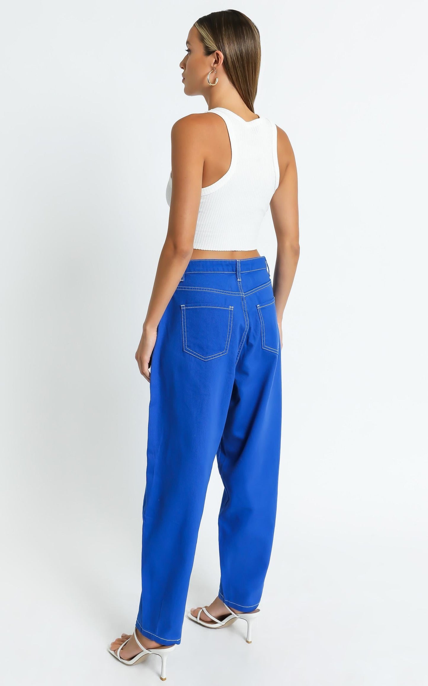 Lioness - On My Way Denim Jean in Cobalt Blue