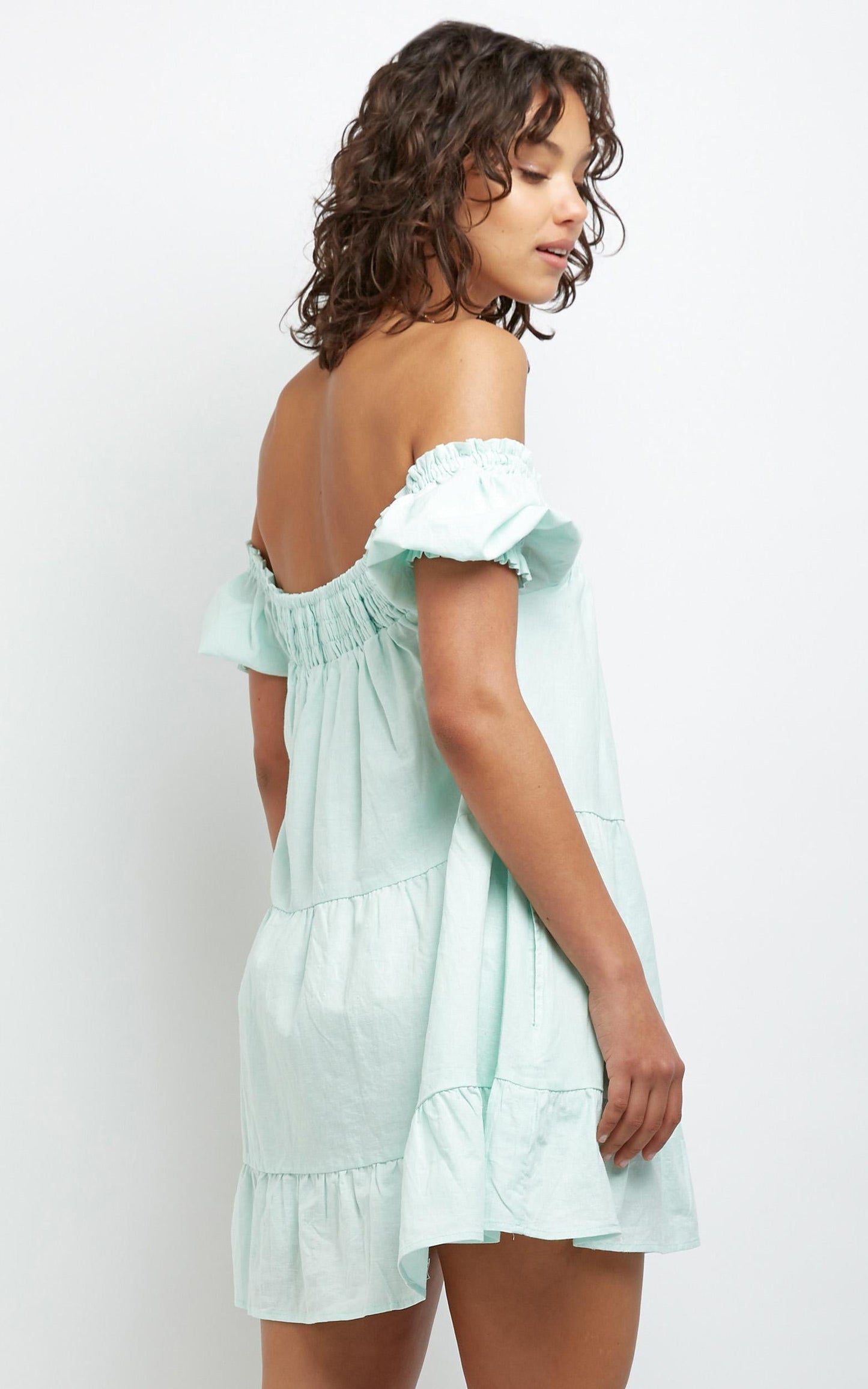 Spring Creek Dress in Mint