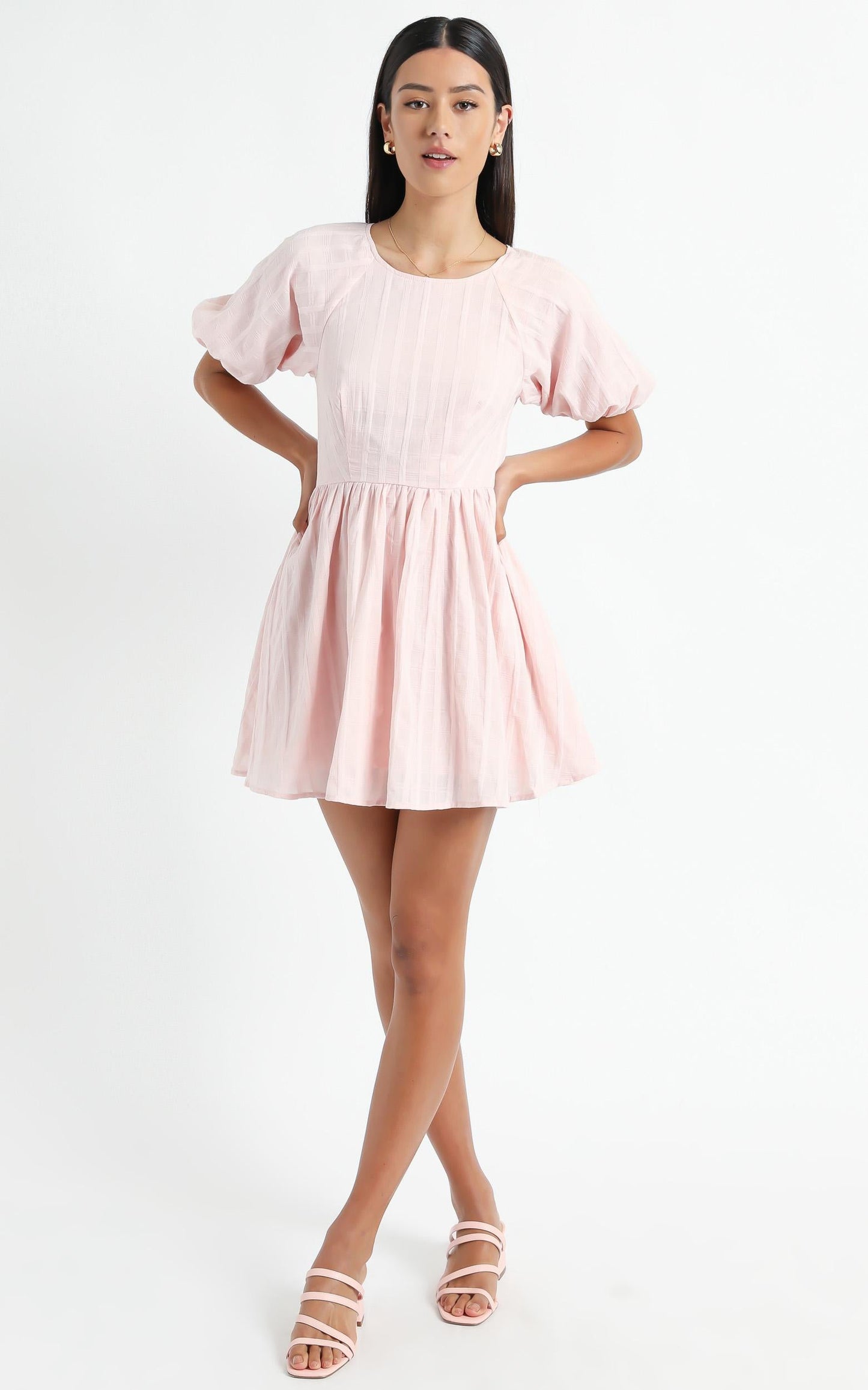 Cherie Dress in Blush