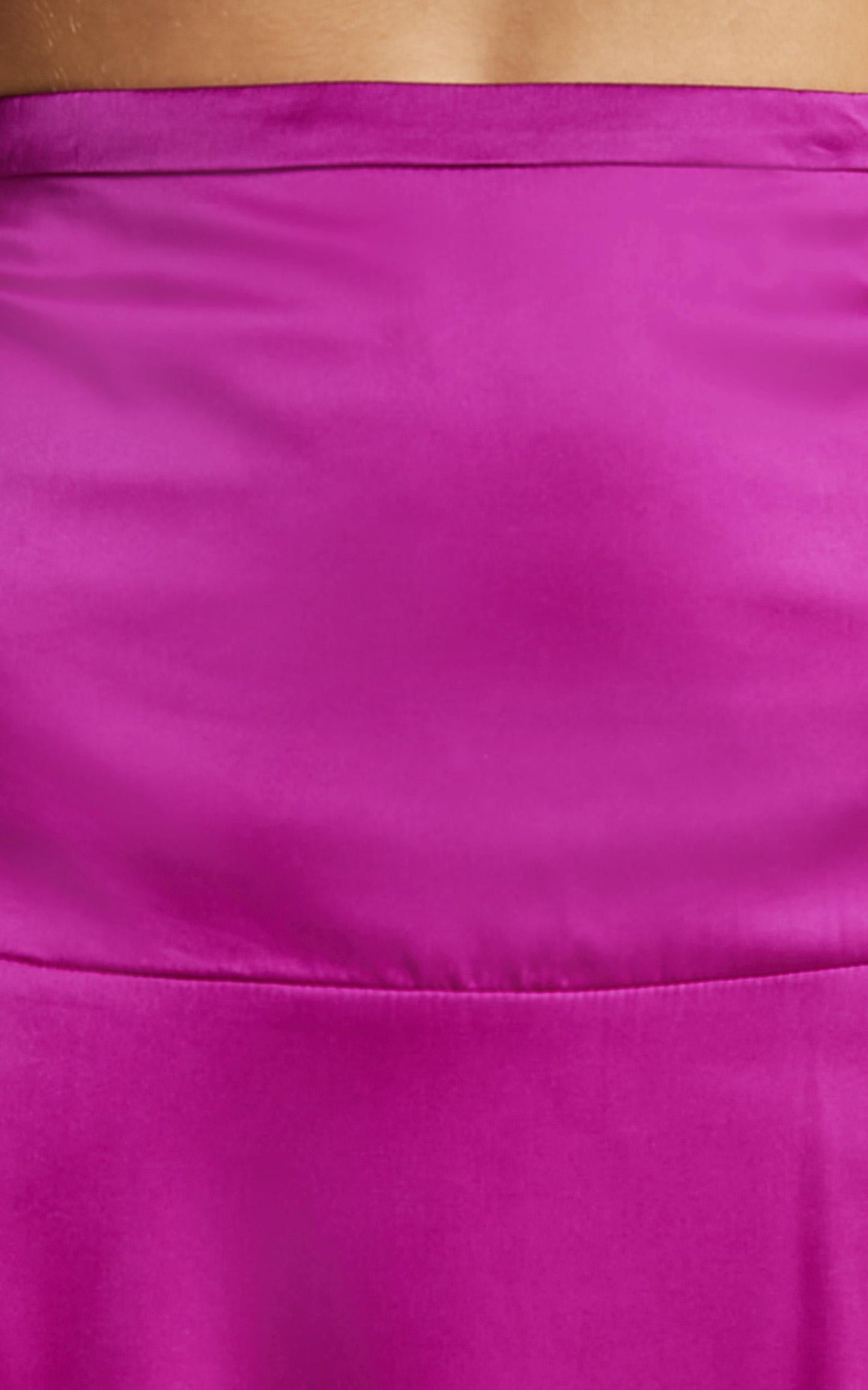 Chione Two Piece Set in Mulberry Satin