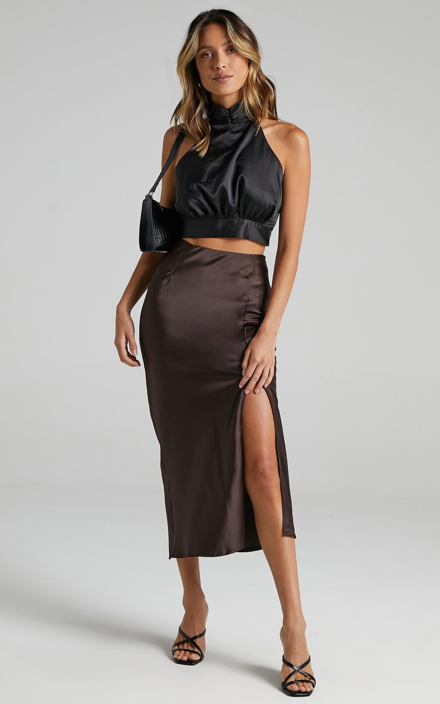 Diara Skirt in Dark Chocolate