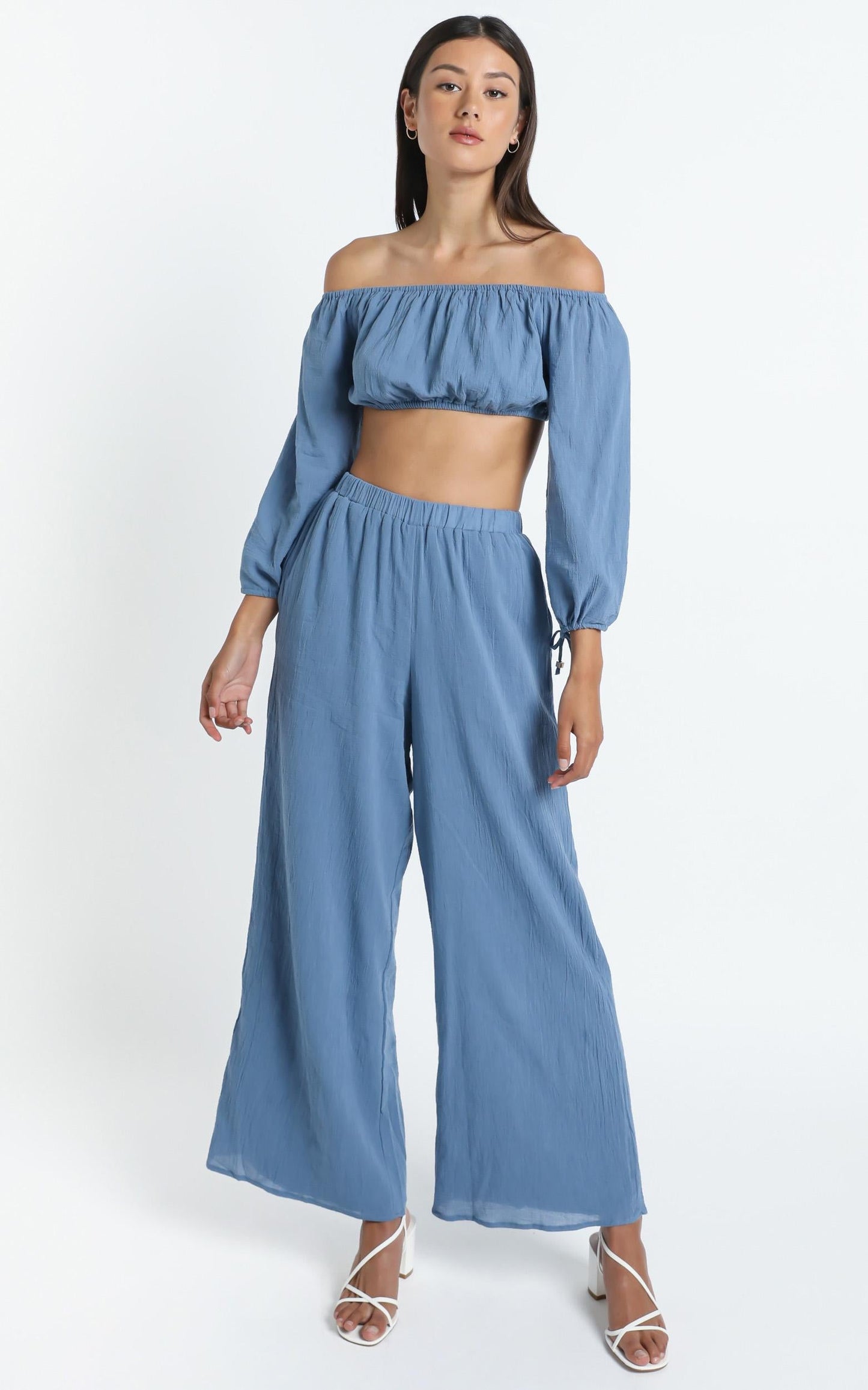 Citra Two Piece Set in Blue